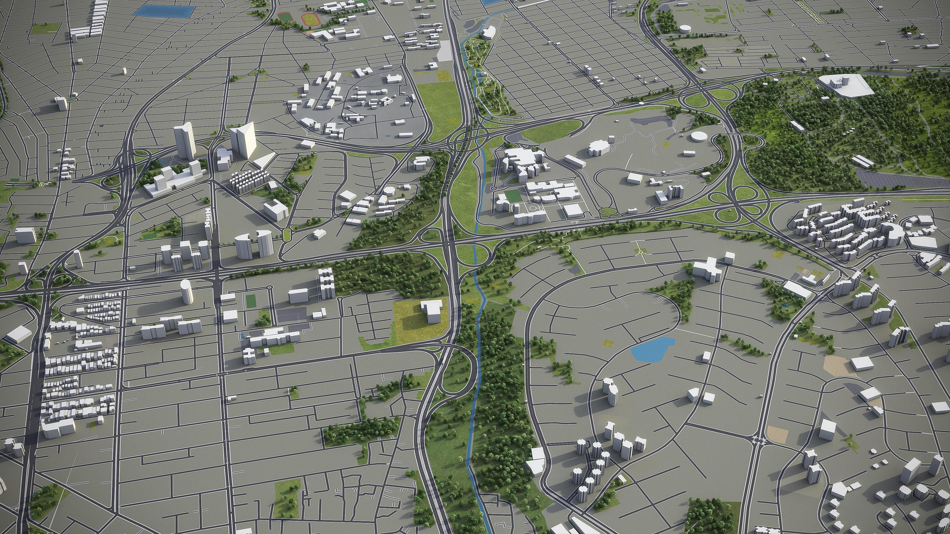 Top 10 Cities of Iran 3D Model Collection_60