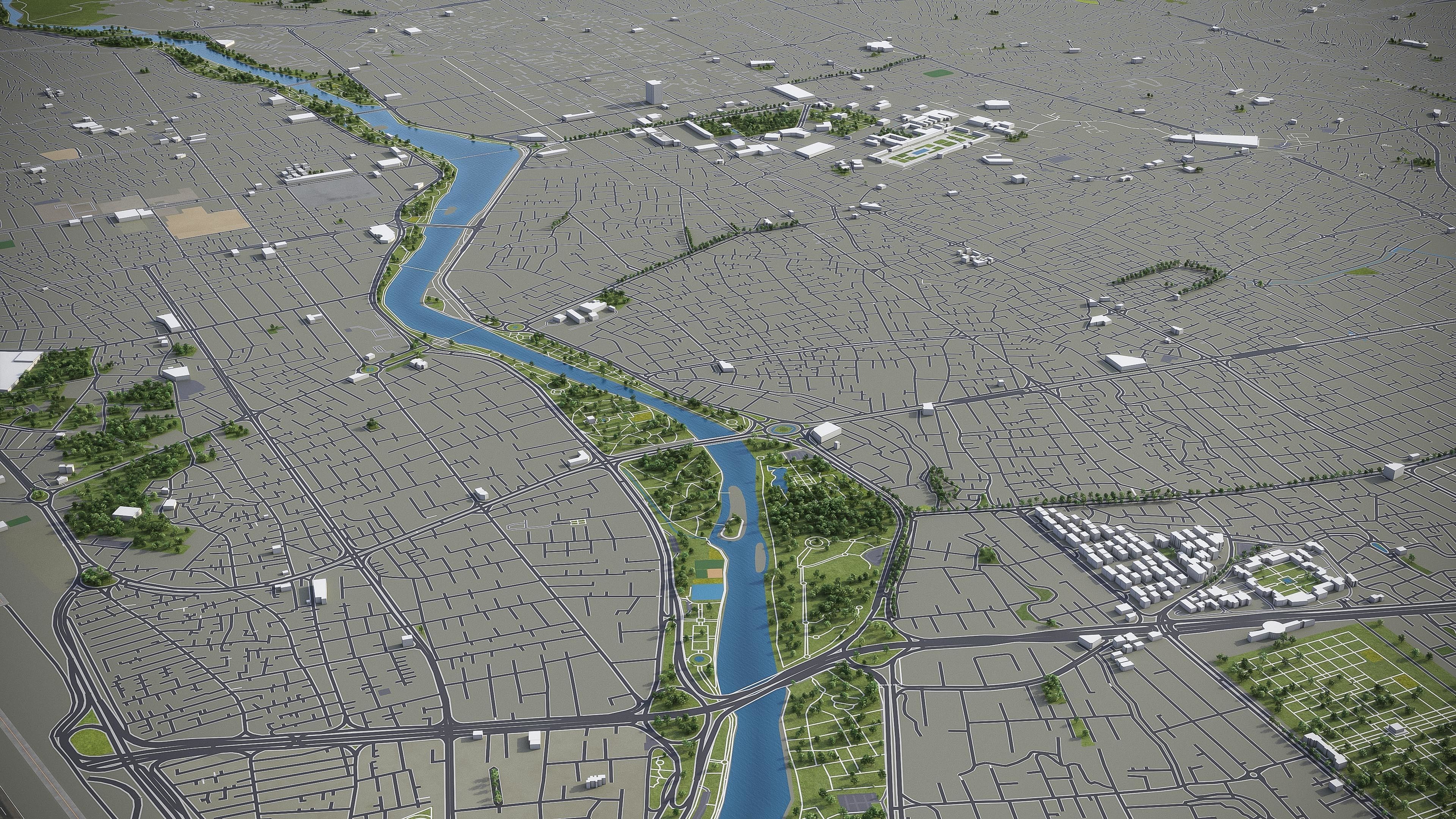 Top 10 Cities of Iran 3D Model Collection_18