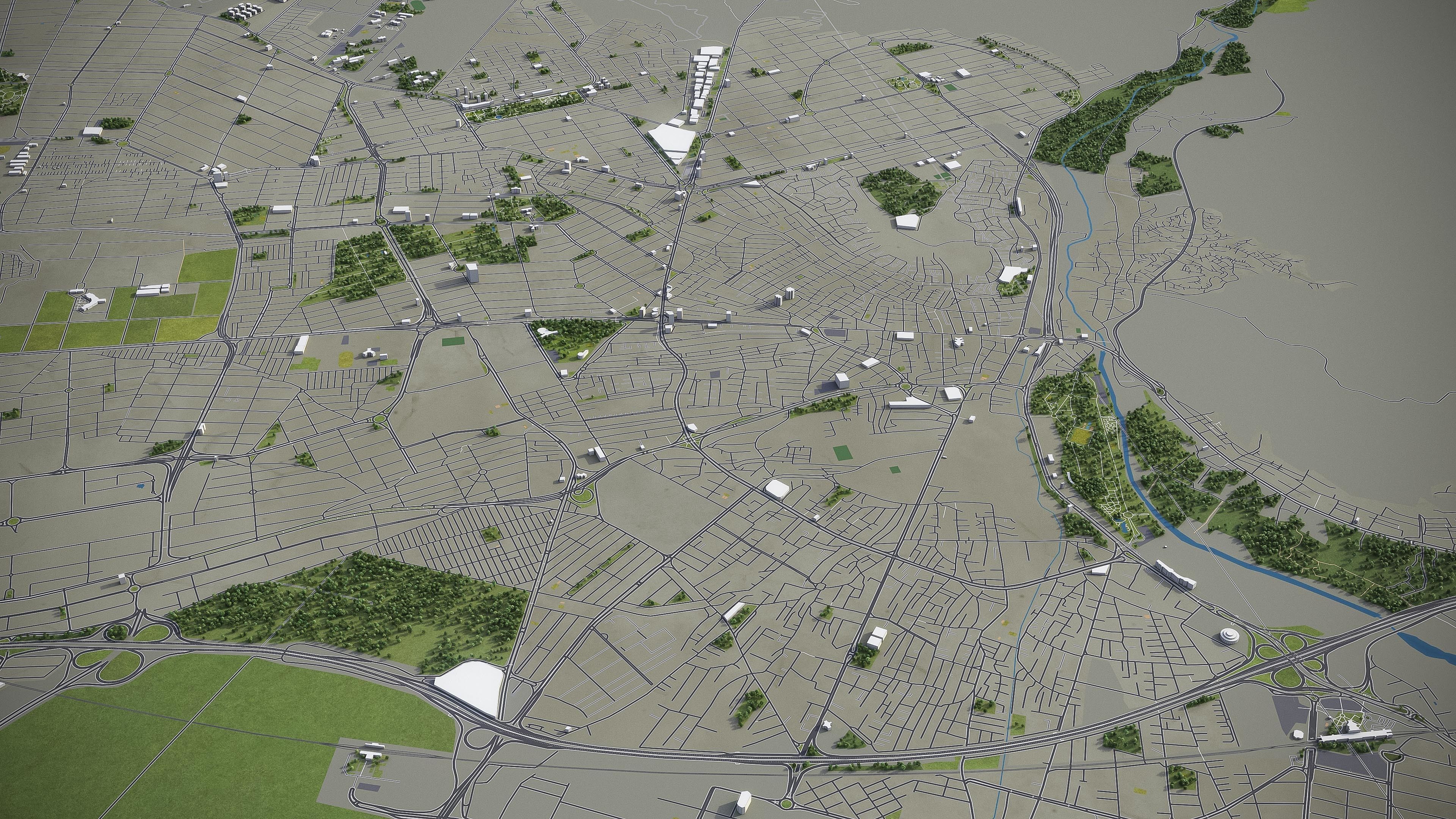 Top 10 Cities of Iran 3D Model Collection_28