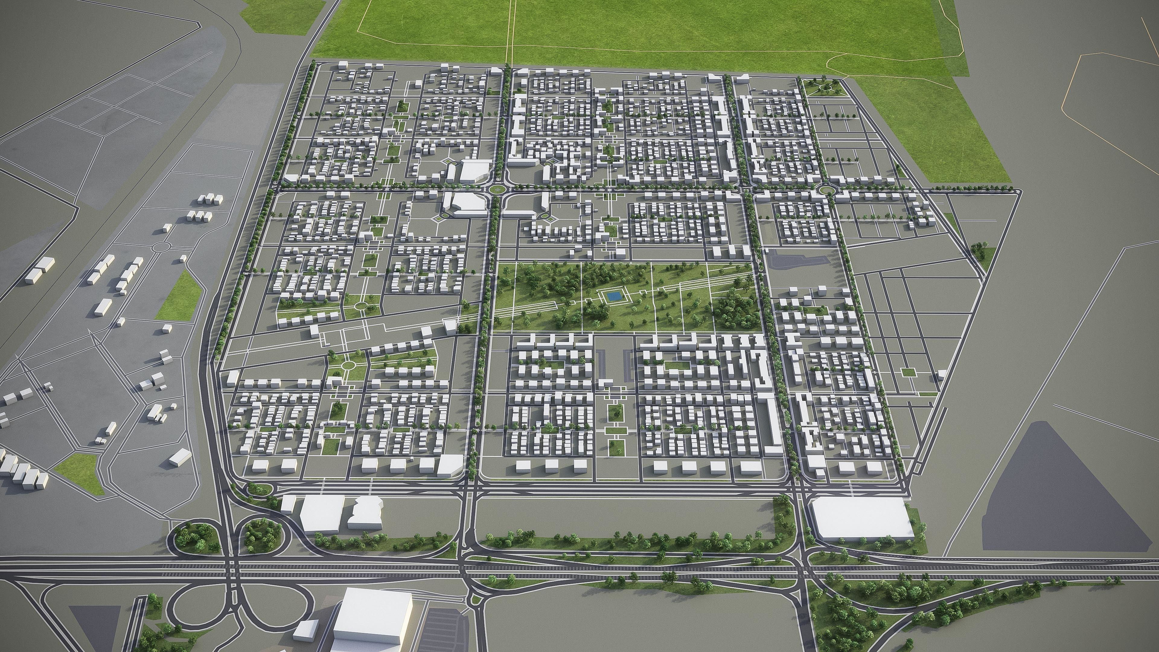 Top 10 Cities of Iran 3D Model Collection_12