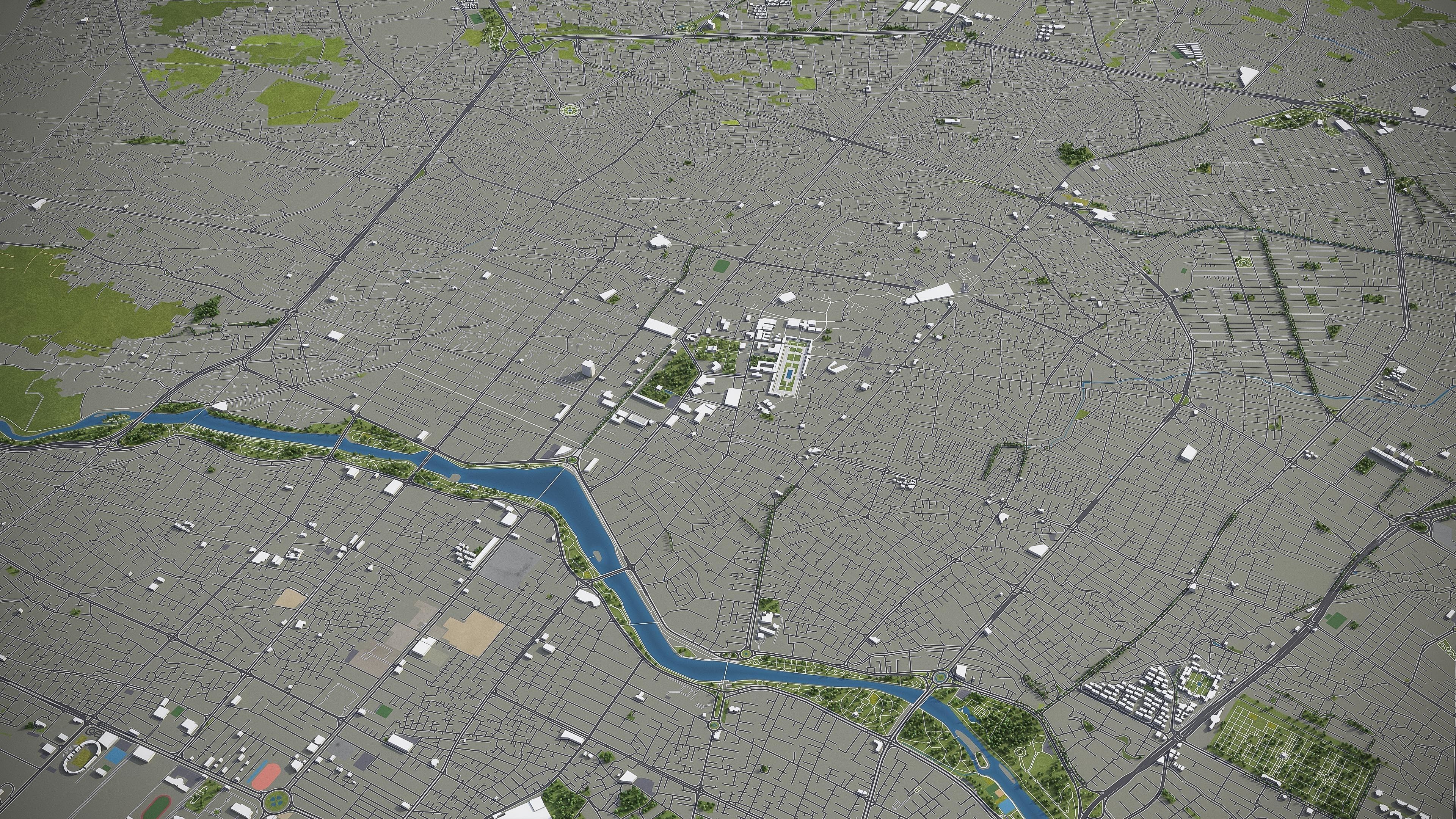 Top 10 Cities of Iran 3D Model Collection_16