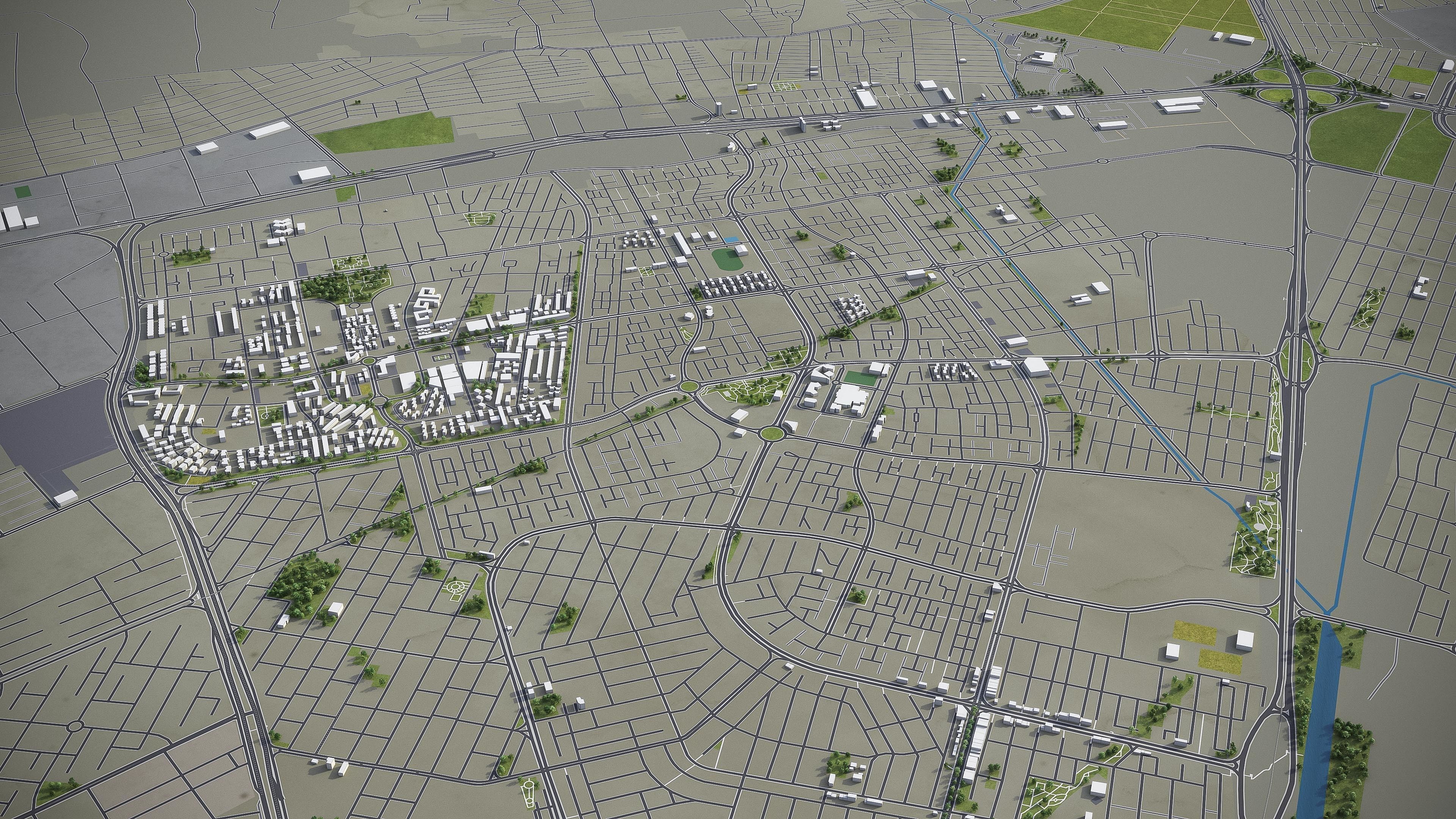 Top 10 Cities of Iran 3D Model Collection_40