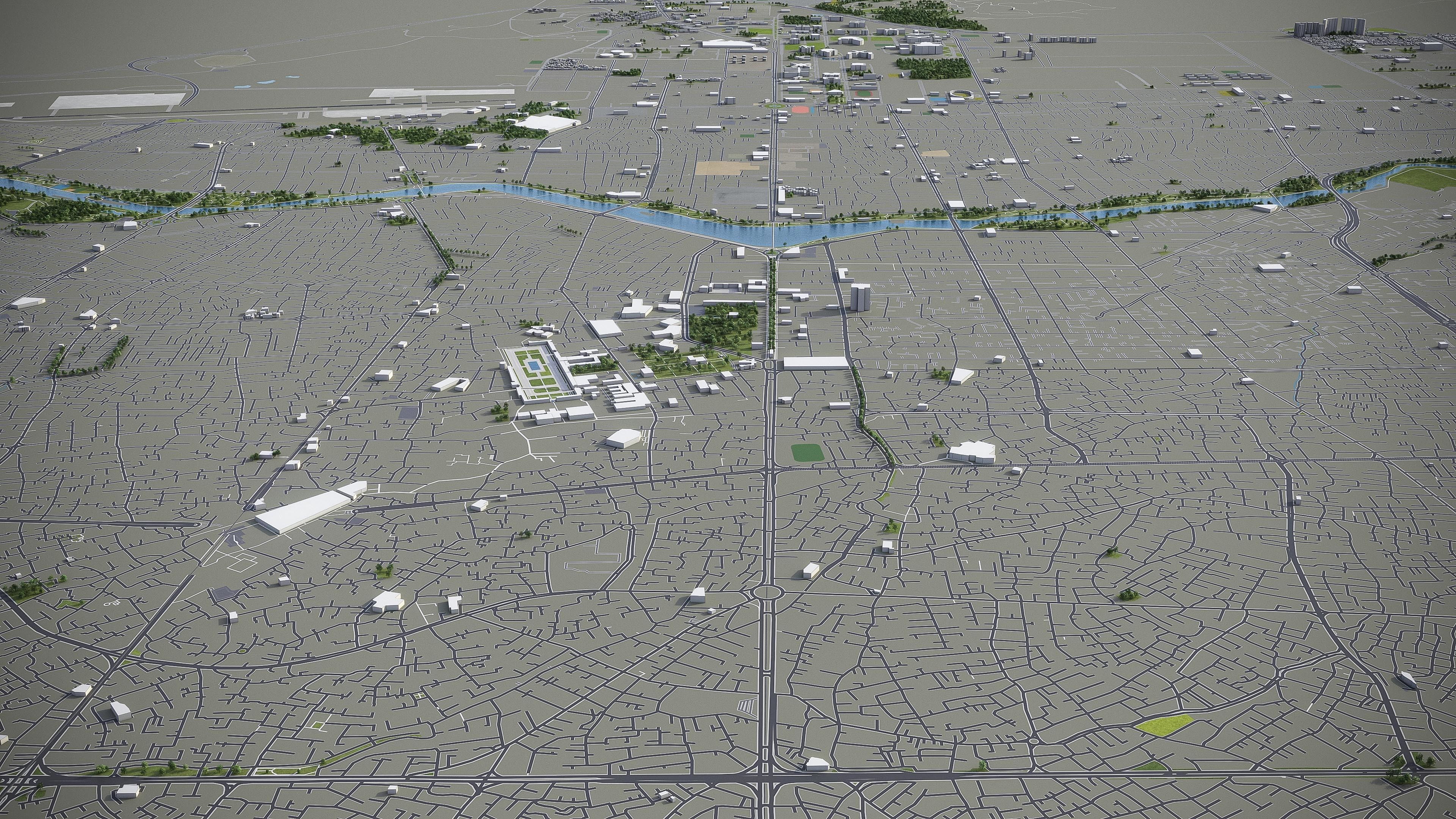 Top 10 Cities of Iran 3D Model Collection_17