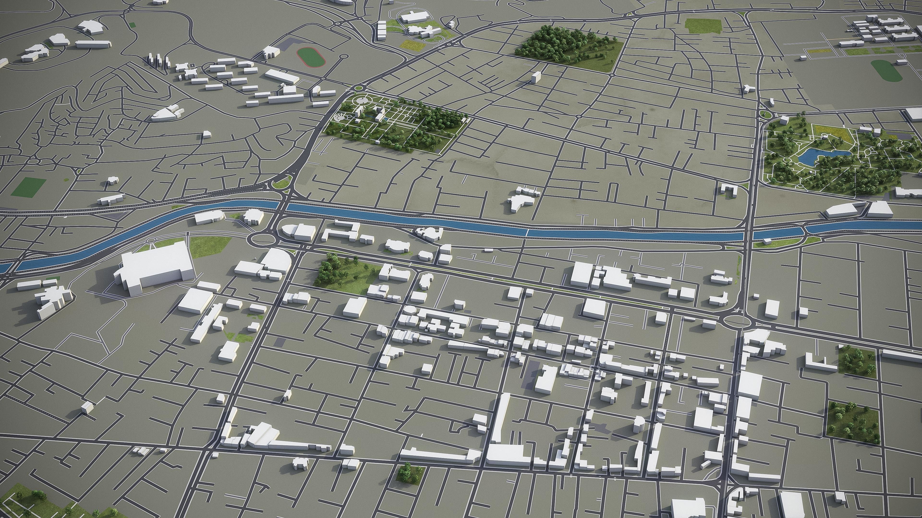 Top 10 Cities of Iran 3D Model Collection_46