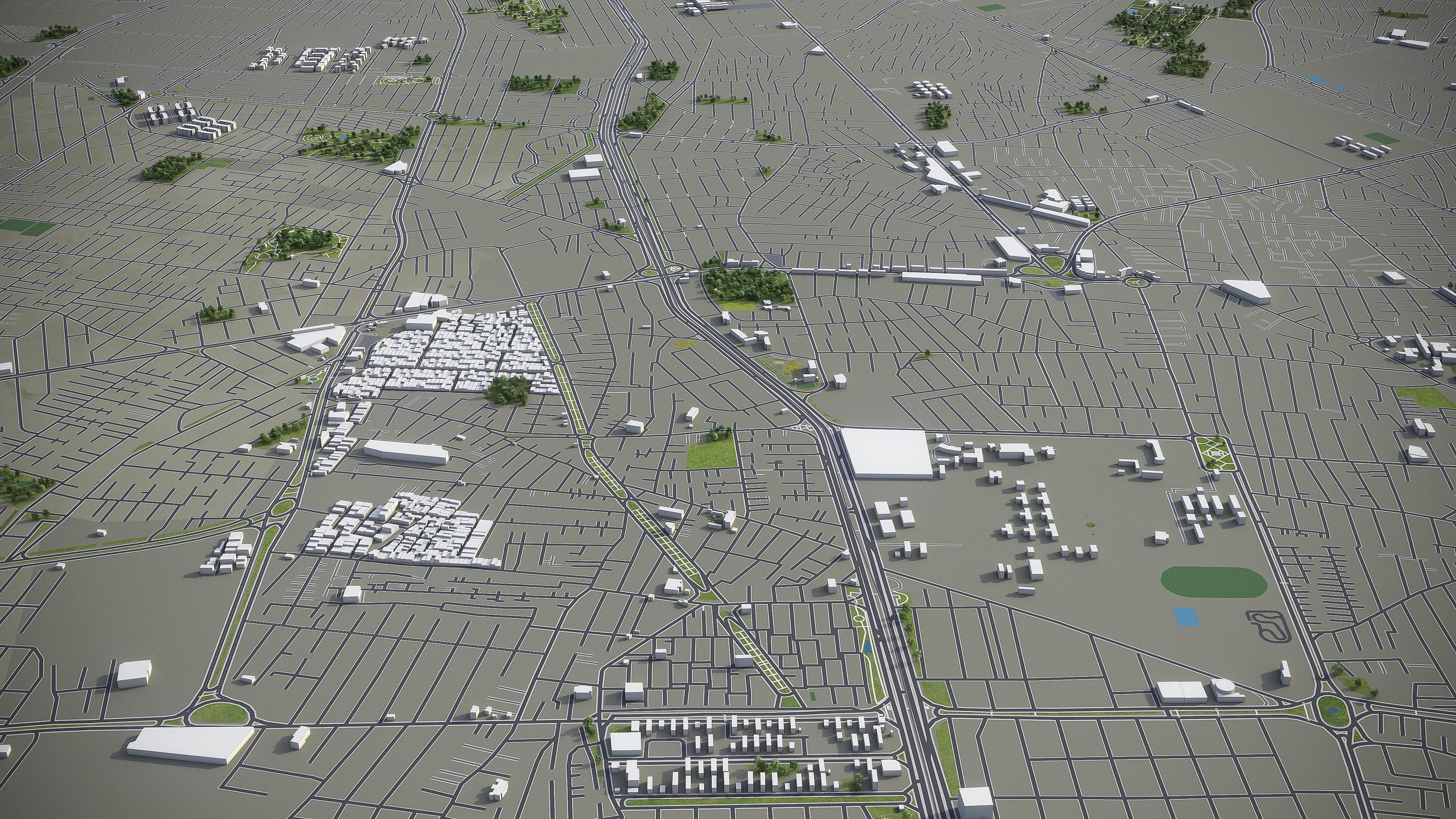 Top 10 Cities of Iran 3D Model Collection_51