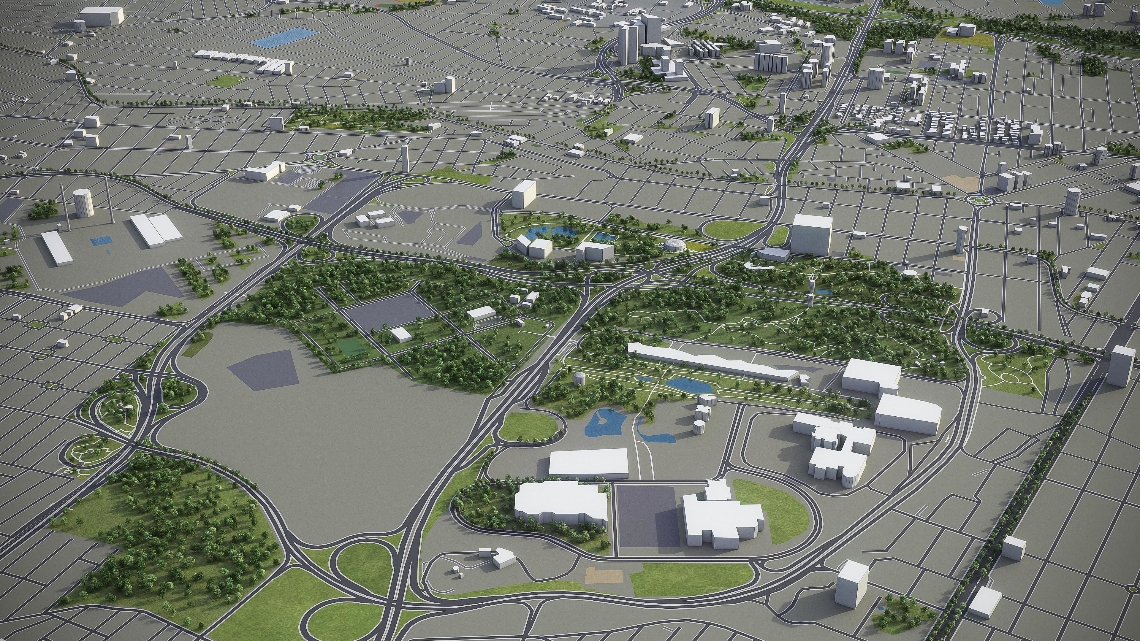 Top 10 Cities of Iran 3D Model Collection_63