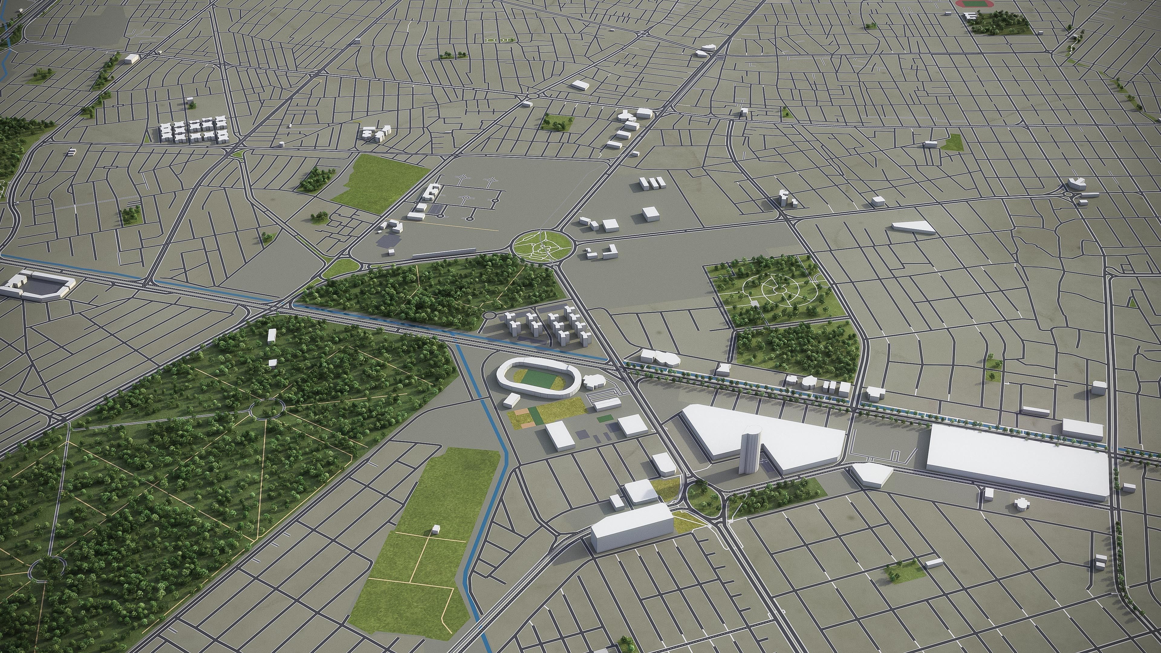 Top 10 Cities of Iran 3D Model Collection_38