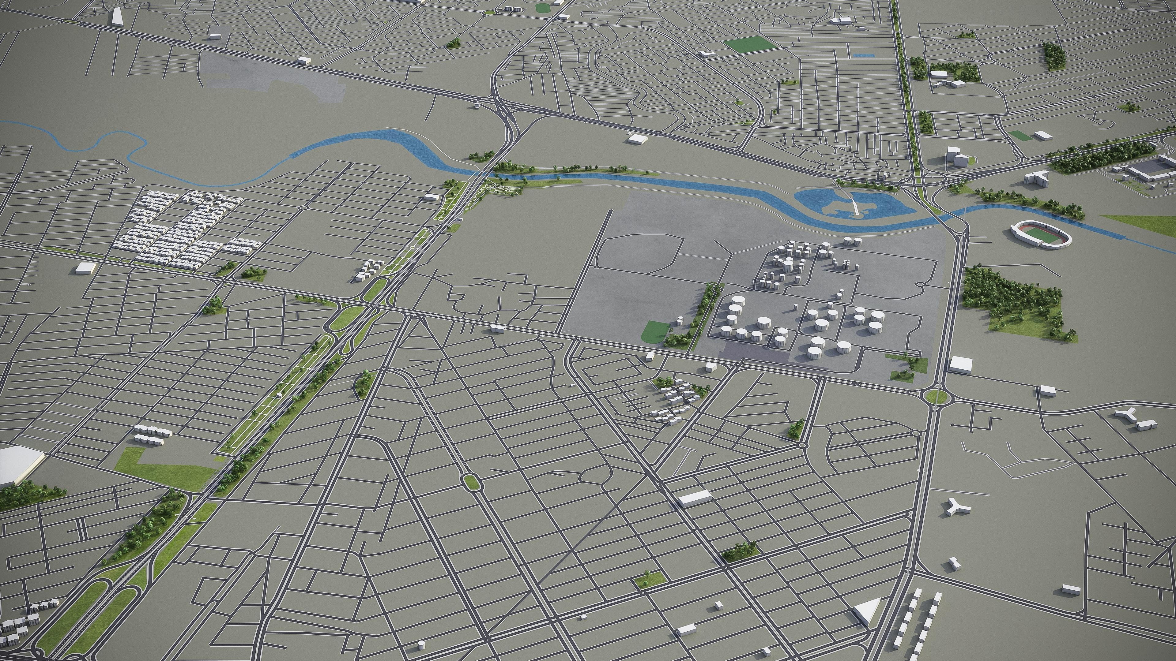 Top 10 Cities of Iran 3D Model Collection_33