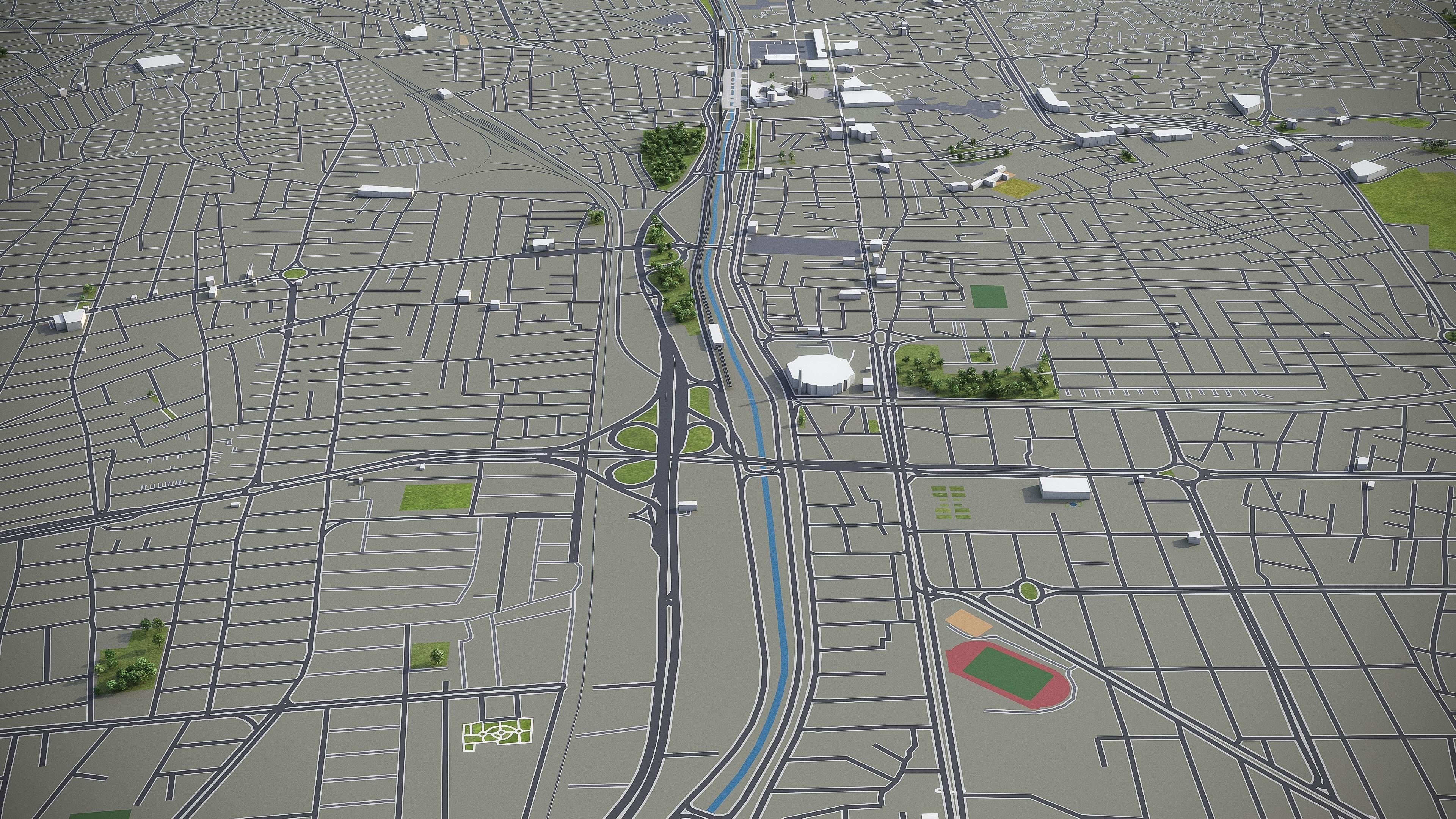 Top 10 Cities of Iran 3D Model Collection_41