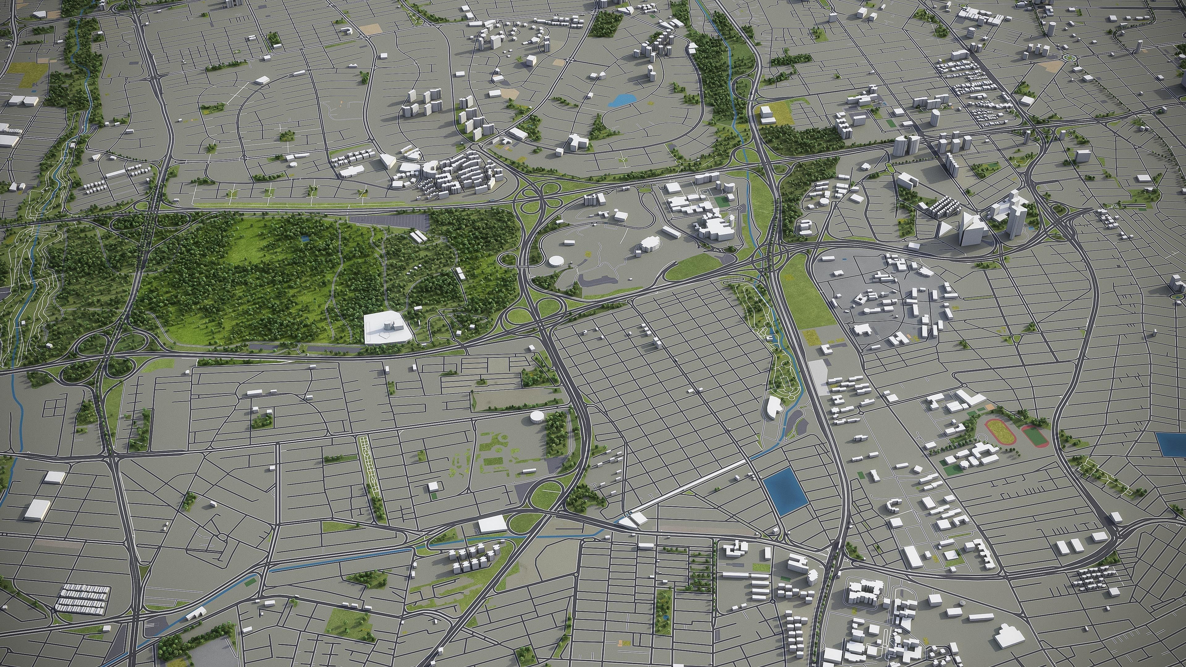 Top 10 Cities of Iran 3D Model Collection_59