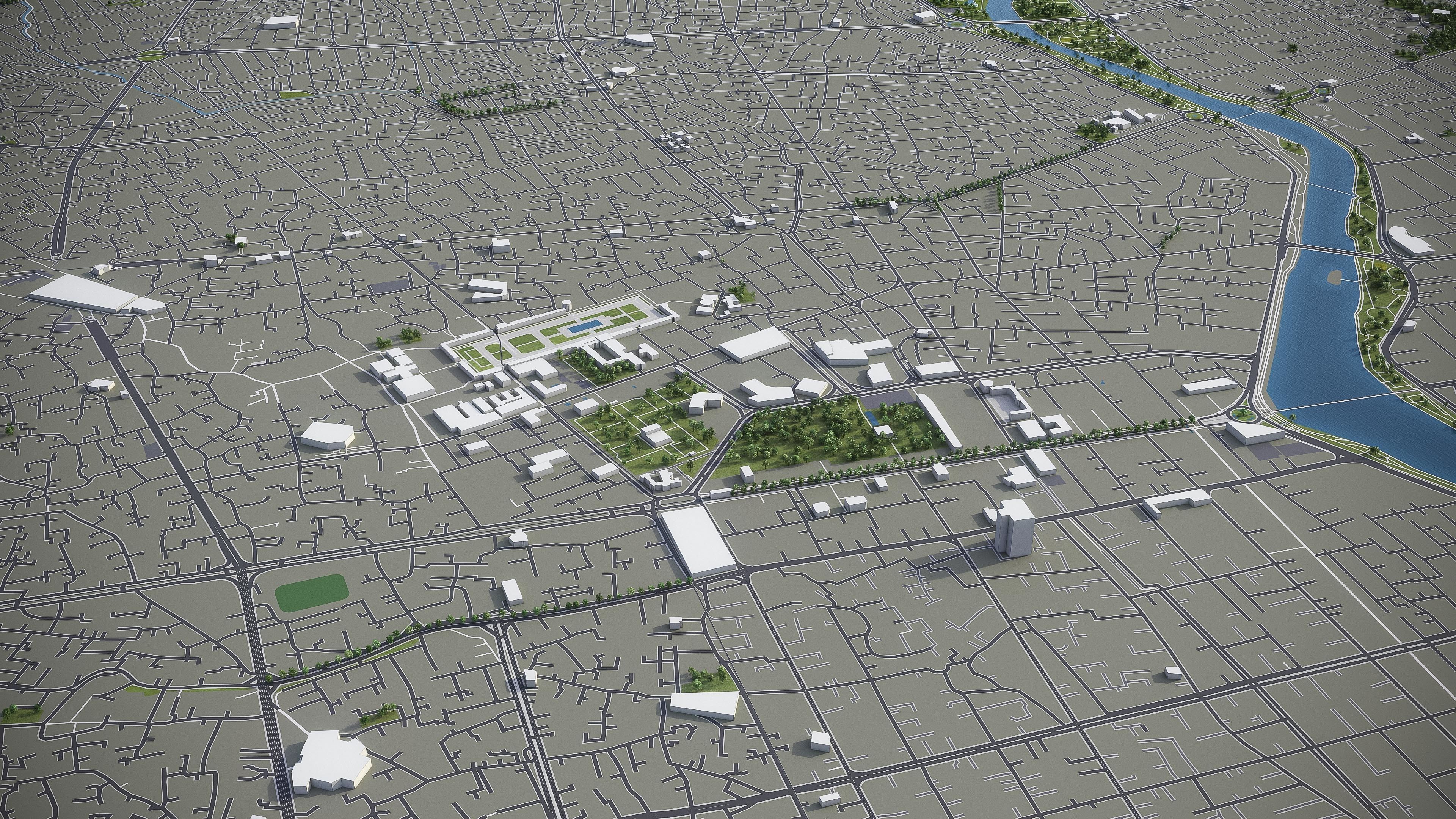 Top 10 Cities of Iran 3D Model Collection_15