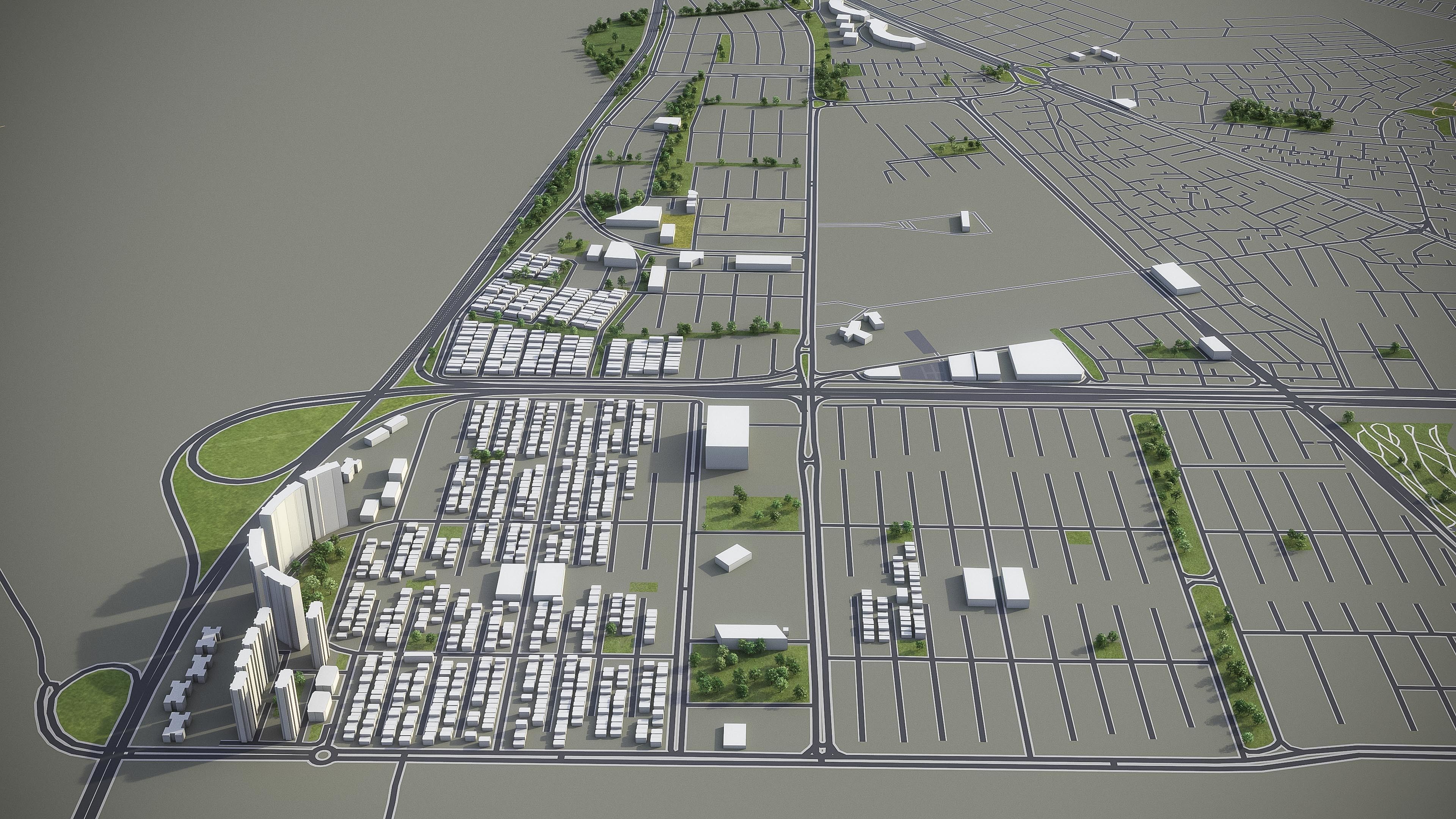 Top 10 Cities of Iran 3D Model Collection_14