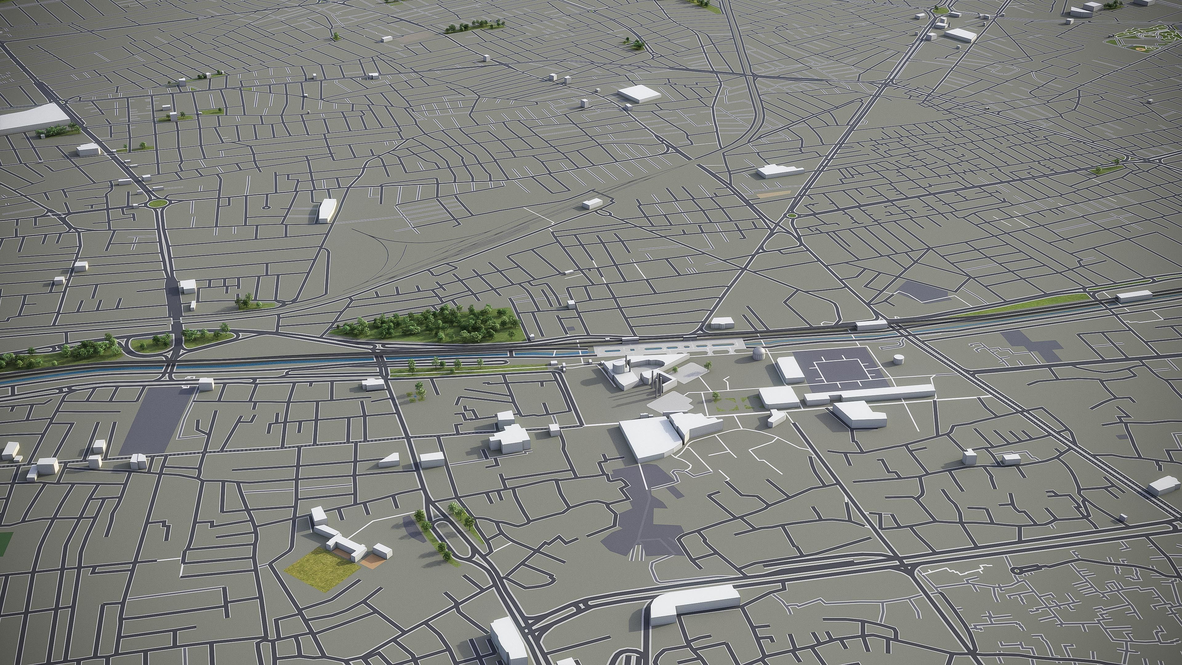 Top 10 Cities of Iran 3D Model Collection_44