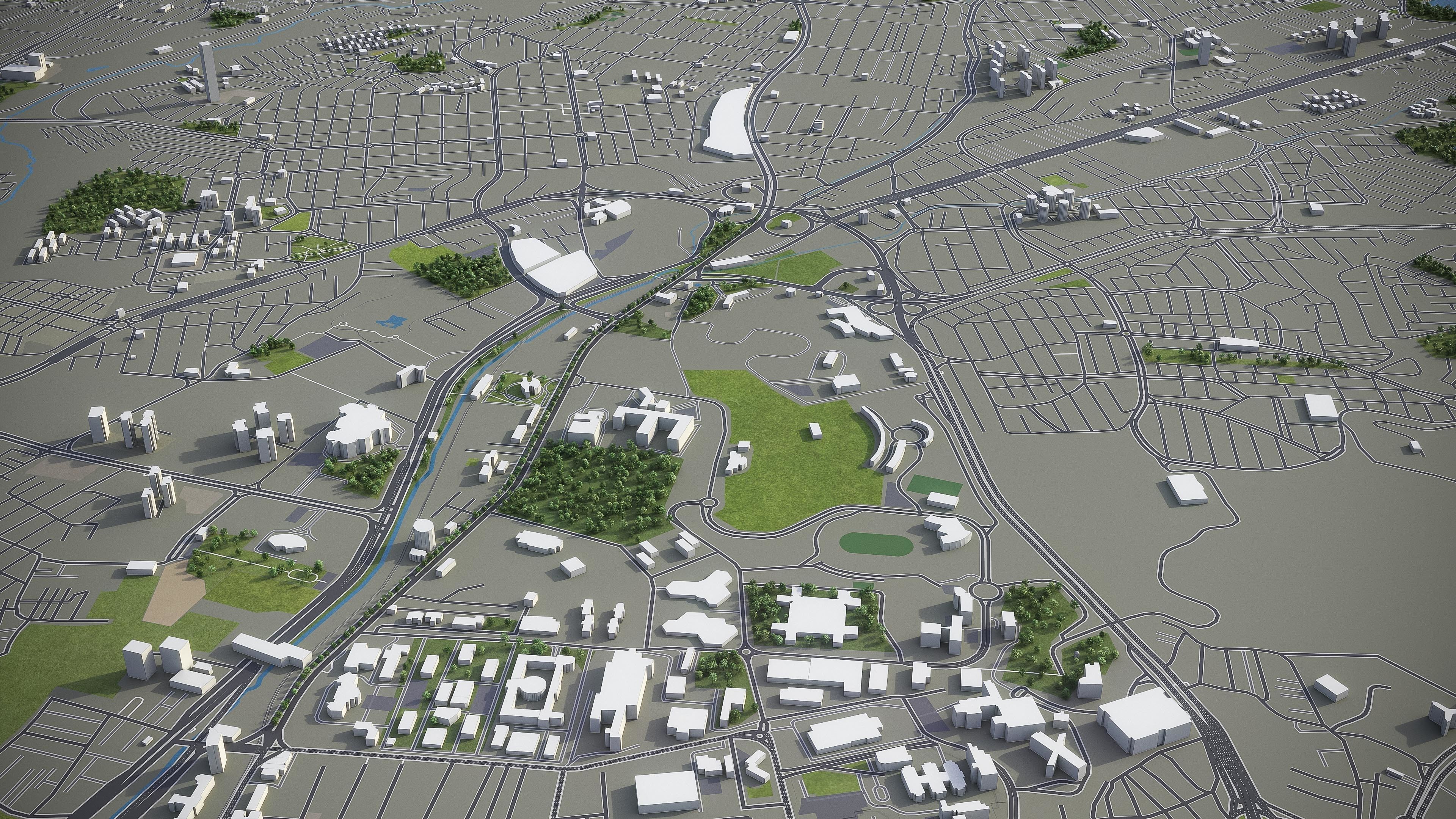 Top 10 Cities of Iran 3D Model Collection_53