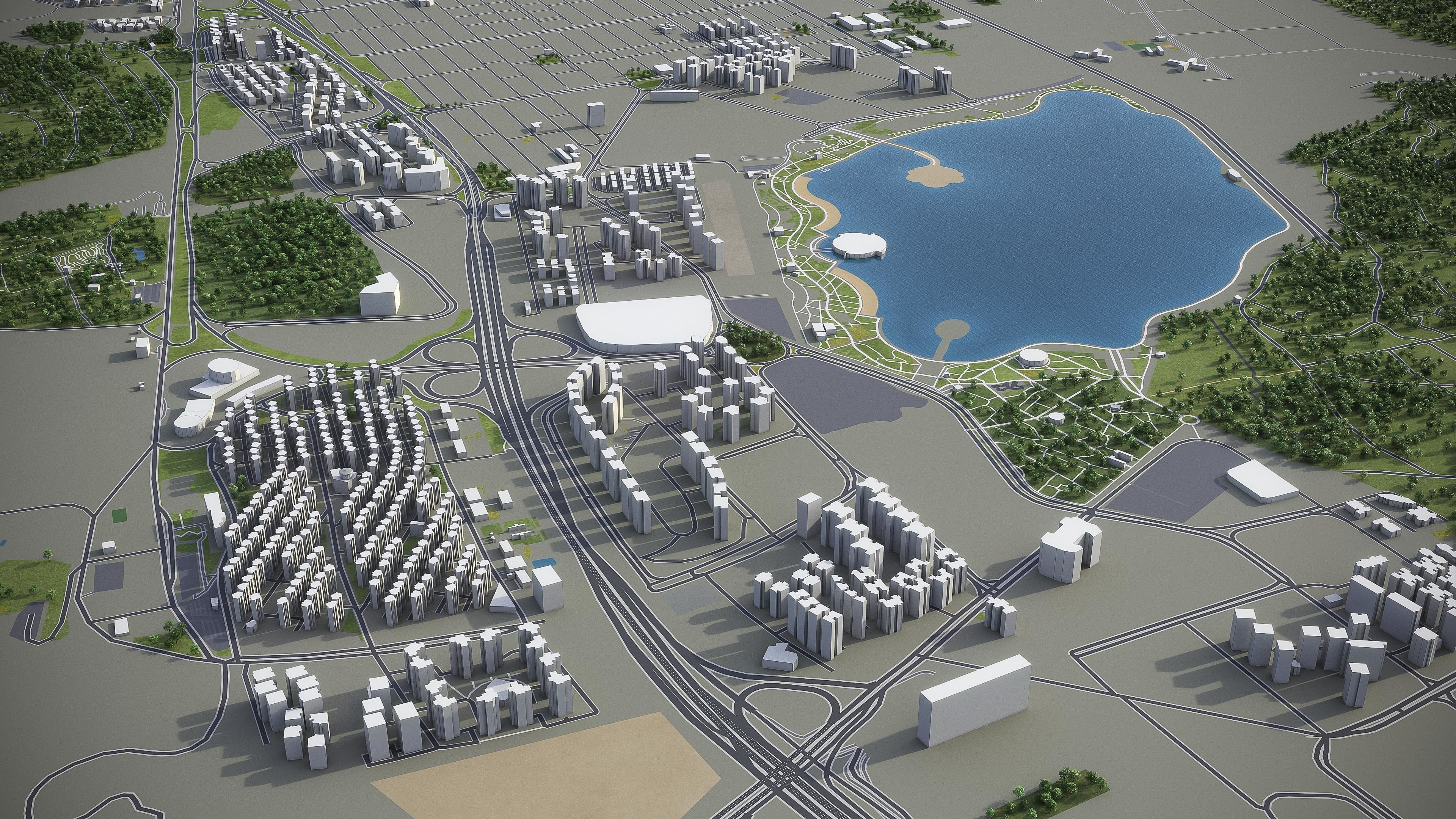 Top 10 Cities of Iran 3D Model Collection_68