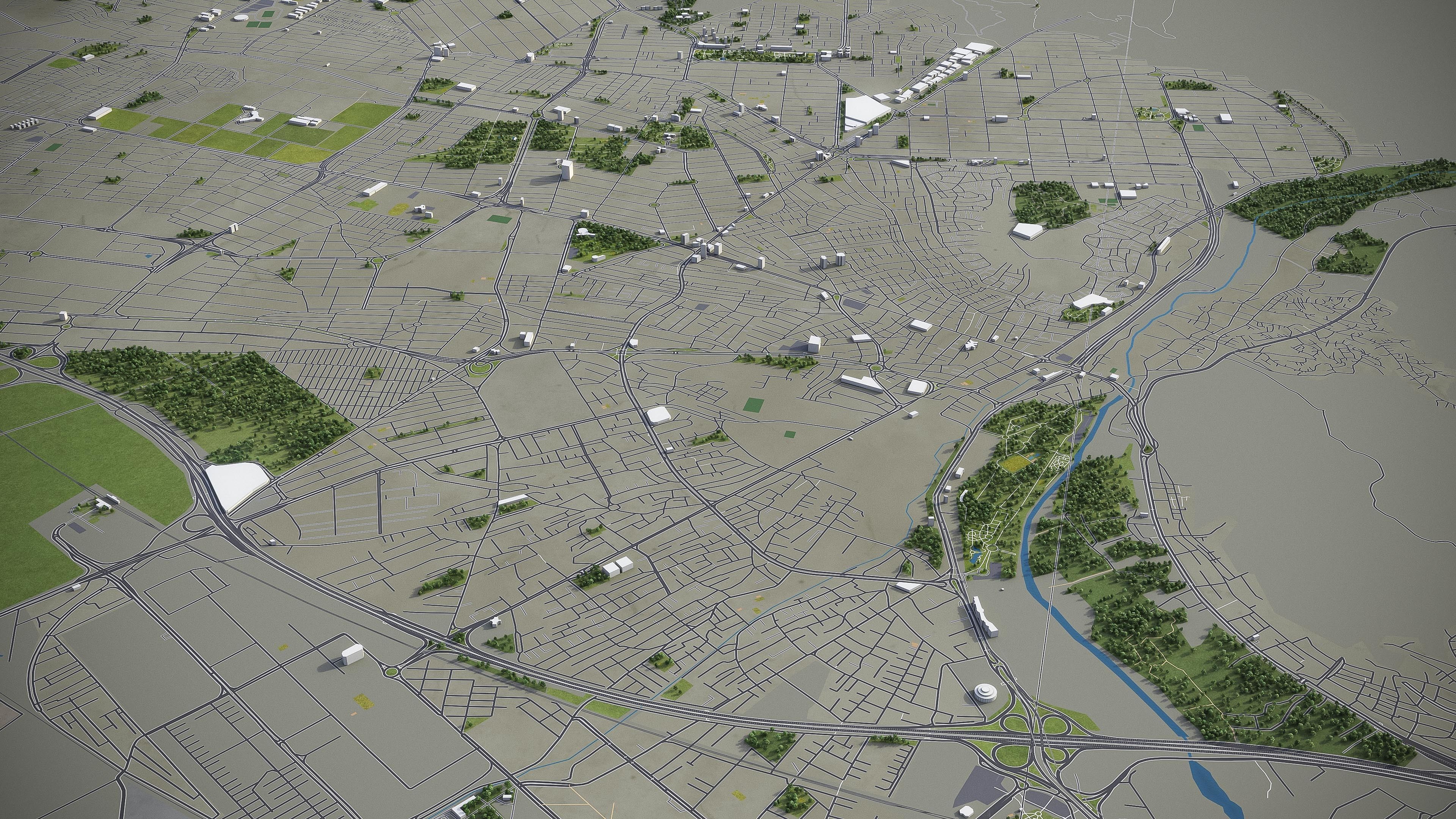 Top 10 Cities of Iran 3D Model Collection_25