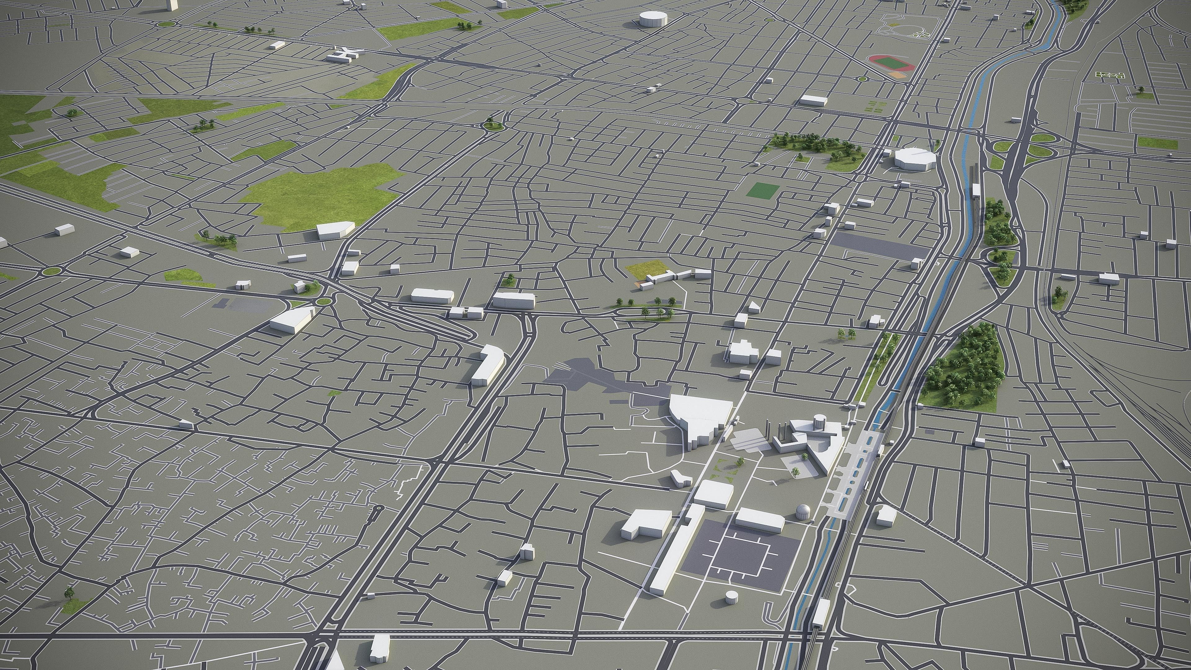 Top 10 Cities of Iran 3D Model Collection_43