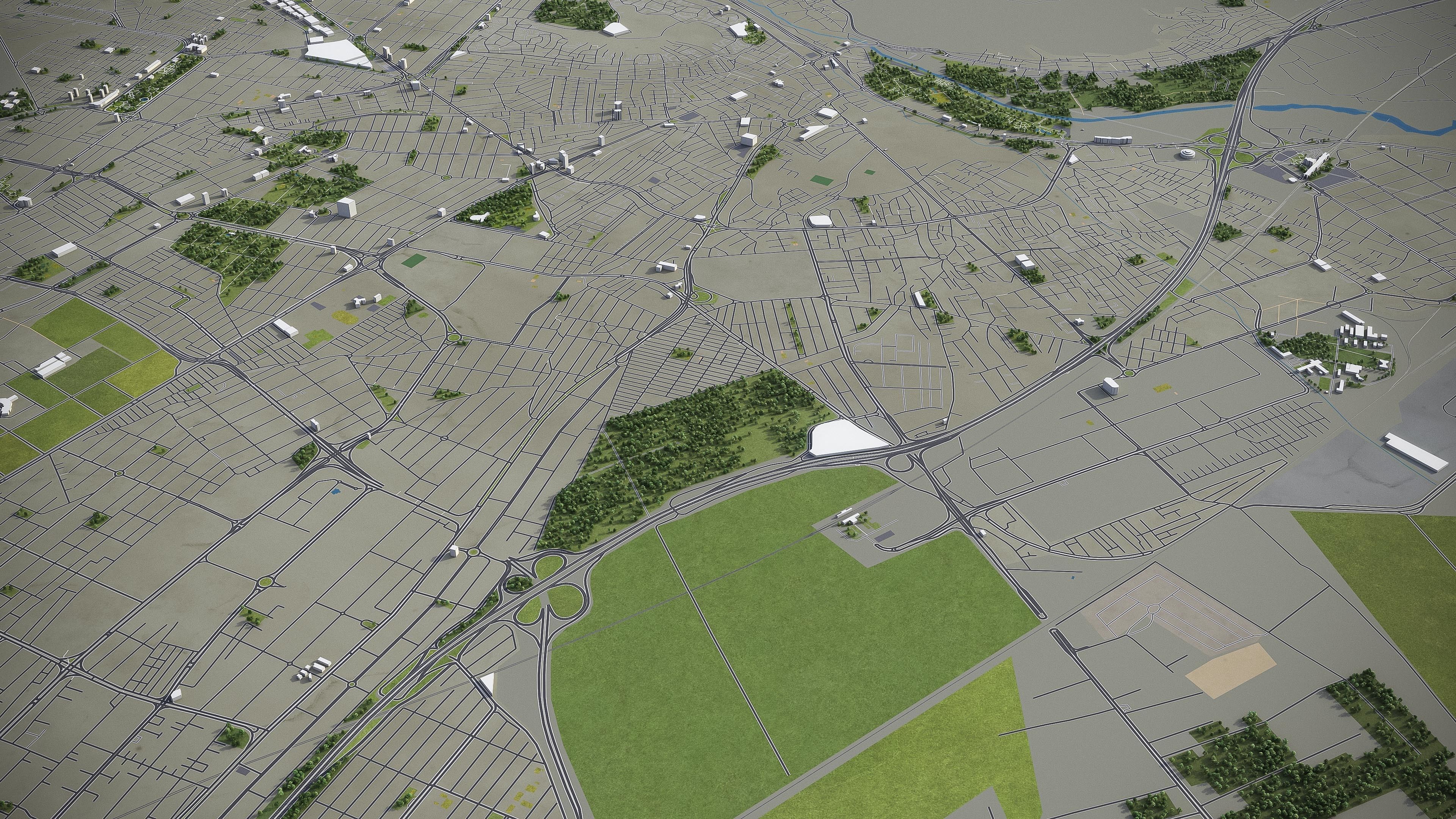 Top 10 Cities of Iran 3D Model Collection_26