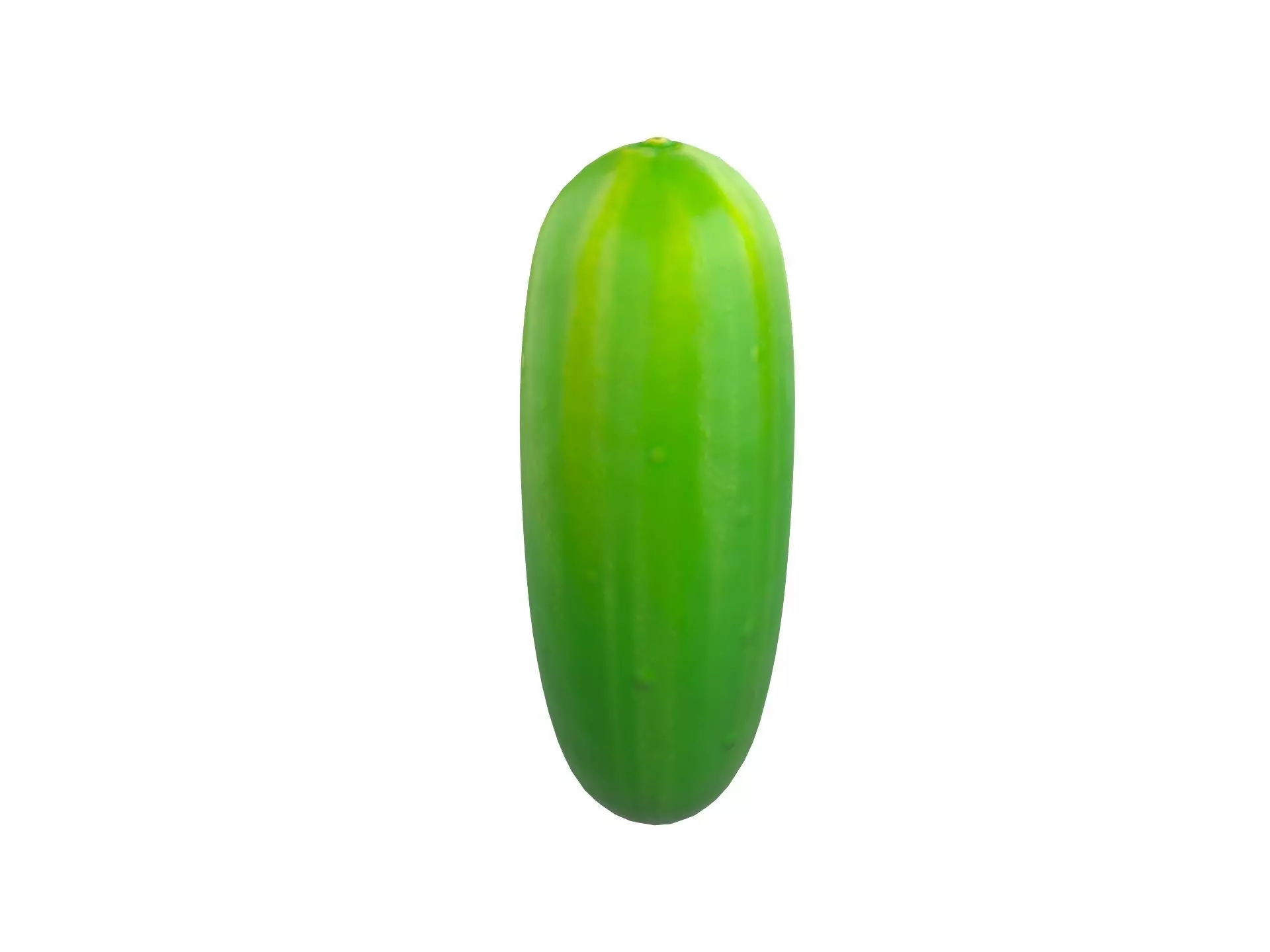 Cucumber Low-poly 3D model