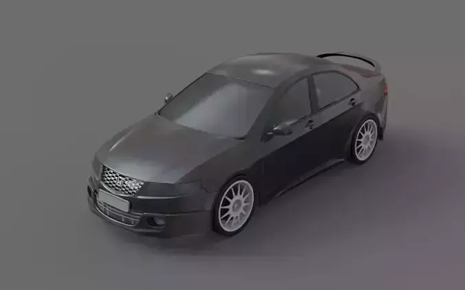 sport car widebody accord