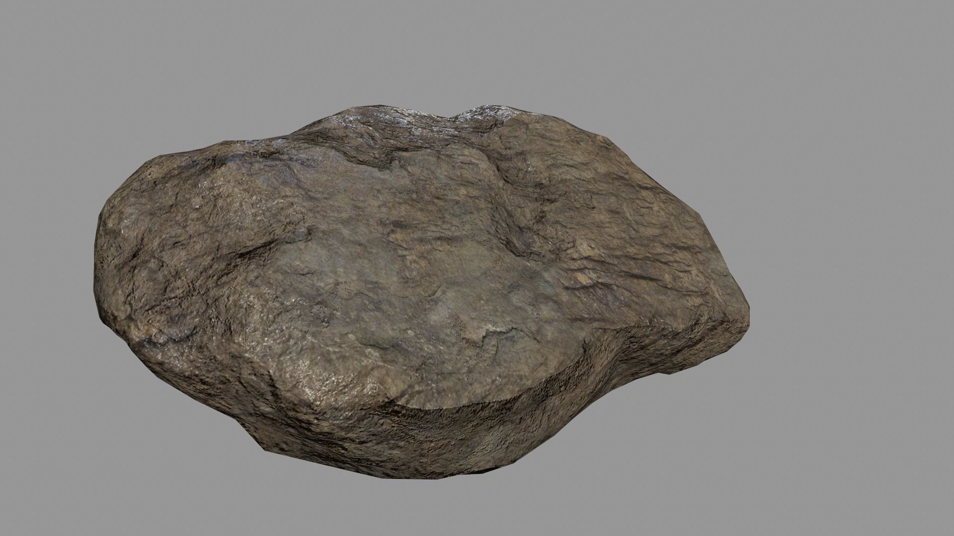 Rock Set Low-poly 3D model_13