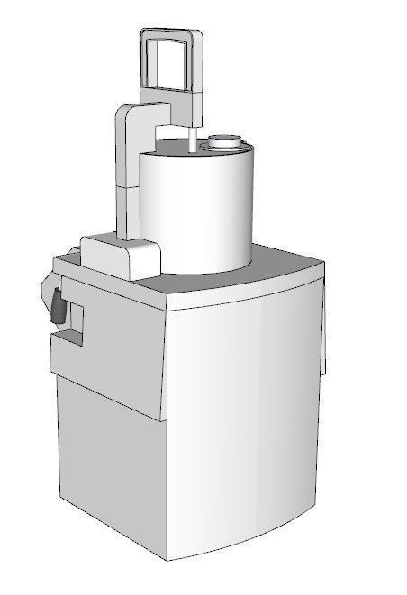 Robot Coupe CL52D 3D model_5