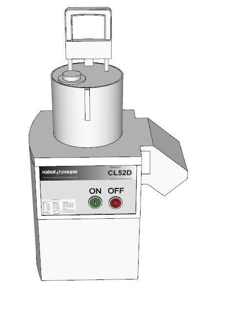 Robot Coupe CL52D 3D model_7