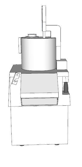 Robot Coupe CL52D 3D model_2