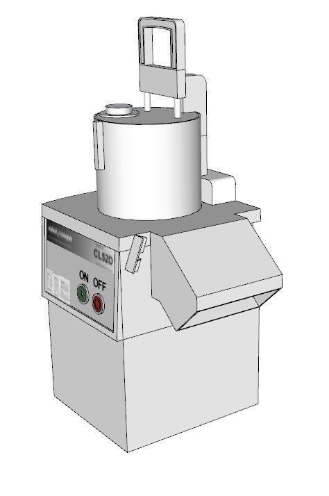Robot Coupe CL52D 3D model_1