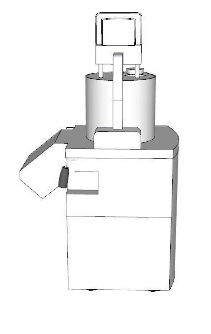 Robot Coupe CL52D 3D model_4