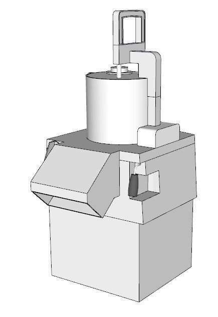 Robot Coupe CL52D 3D model_3
