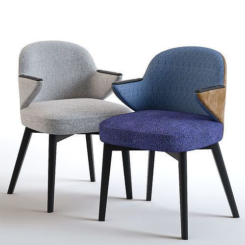 Chair Versmissen Costes 3D model