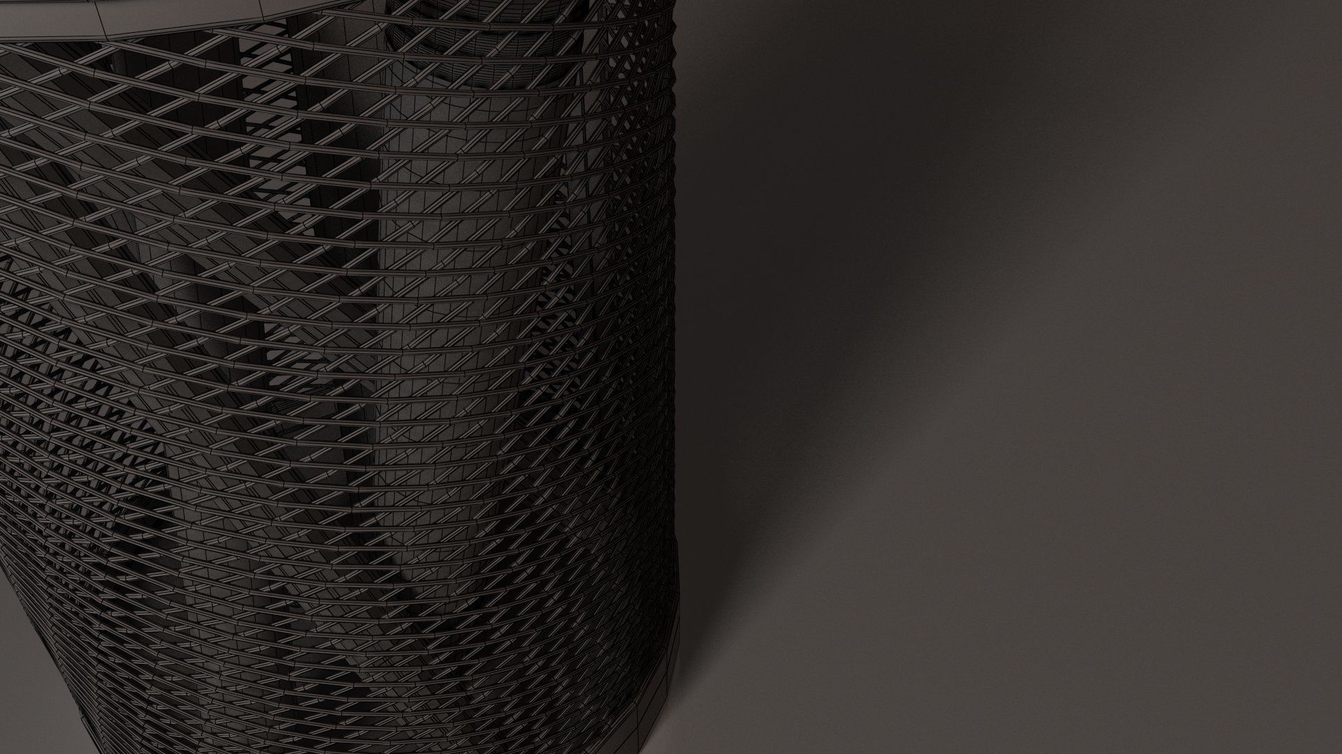 Pen Pencil Holder 3D model_24