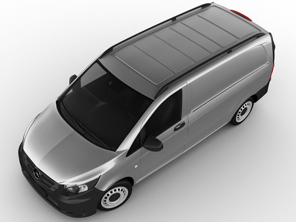 Mercedes Vito Panel Van 2016 3D model_9