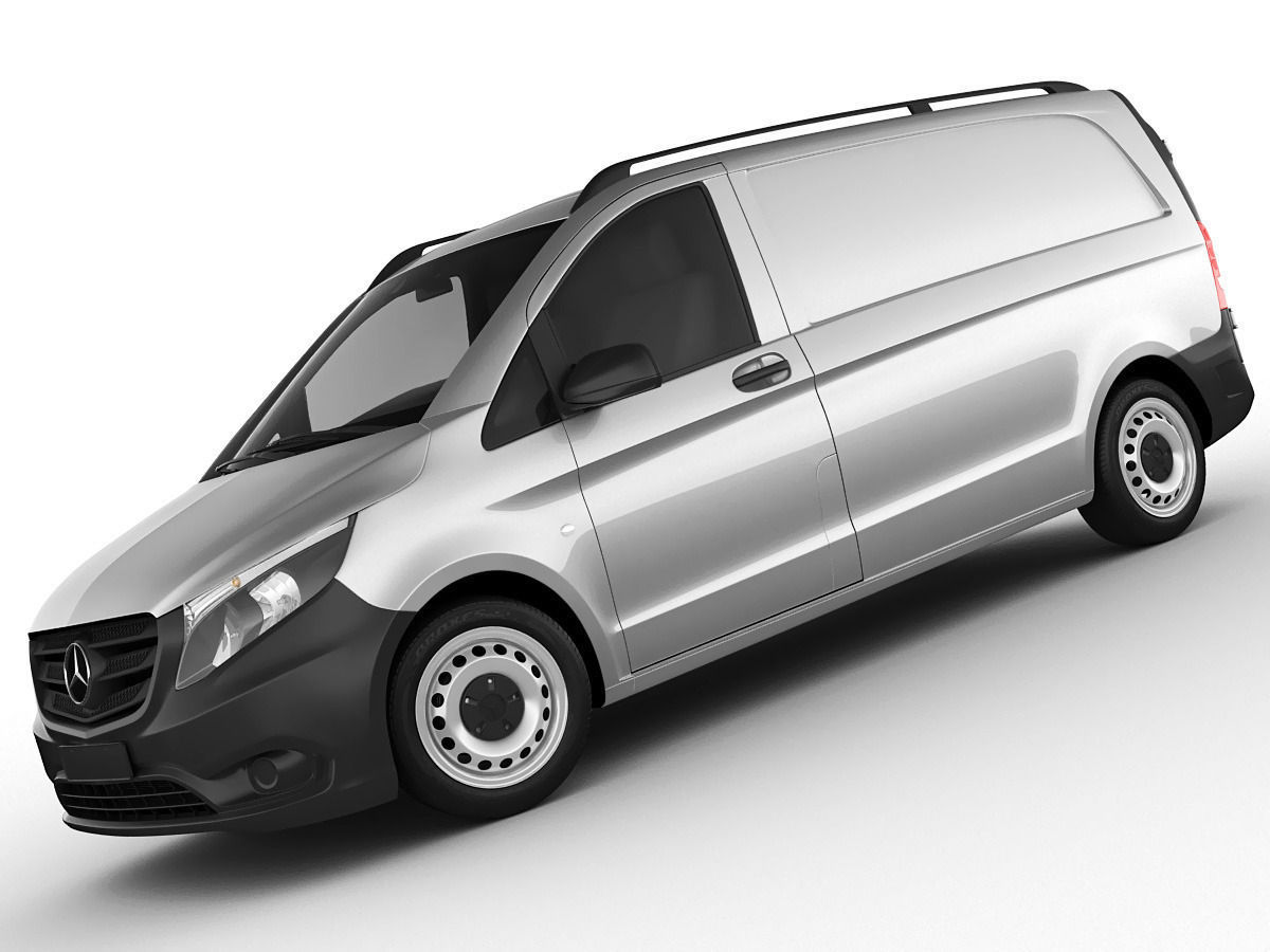 Mercedes Vito Panel Van 2016 3D model_11