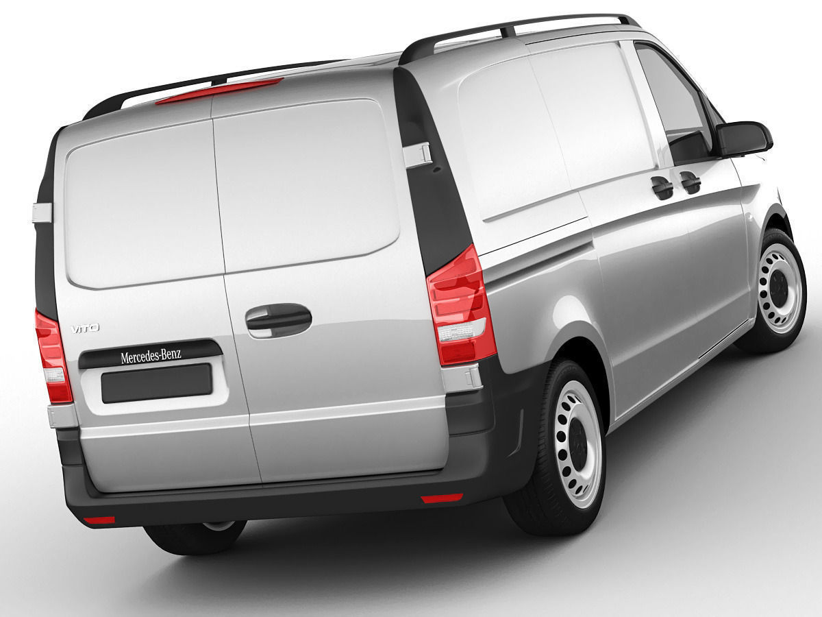 Mercedes Vito Panel Van 2016 3D model_1