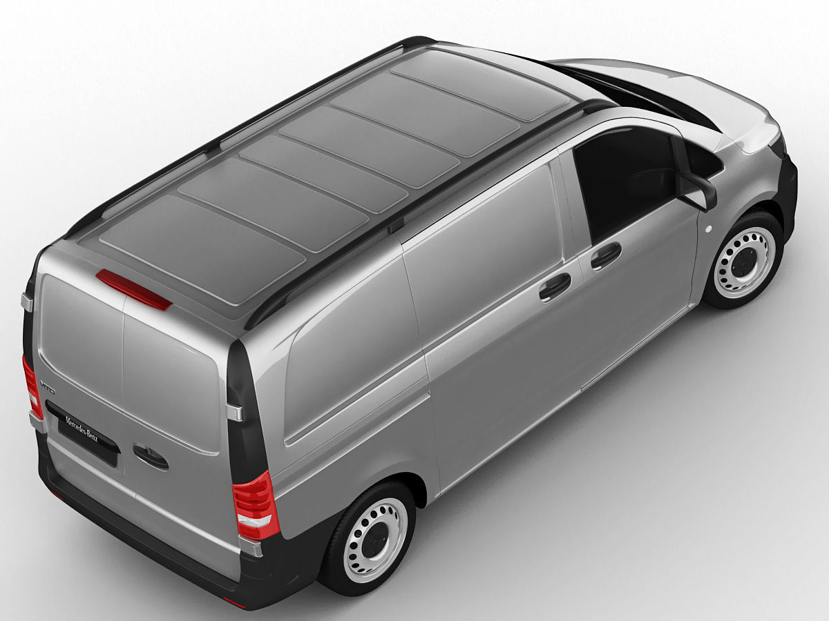 Mercedes Vito Panel Van 2016 3D model_10