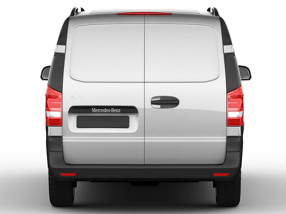 Mercedes Vito Panel Van 2016 3D model_14