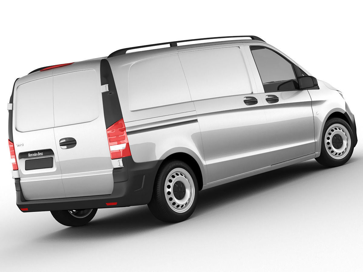 Mercedes Vito Panel Van 2016 3D model_12
