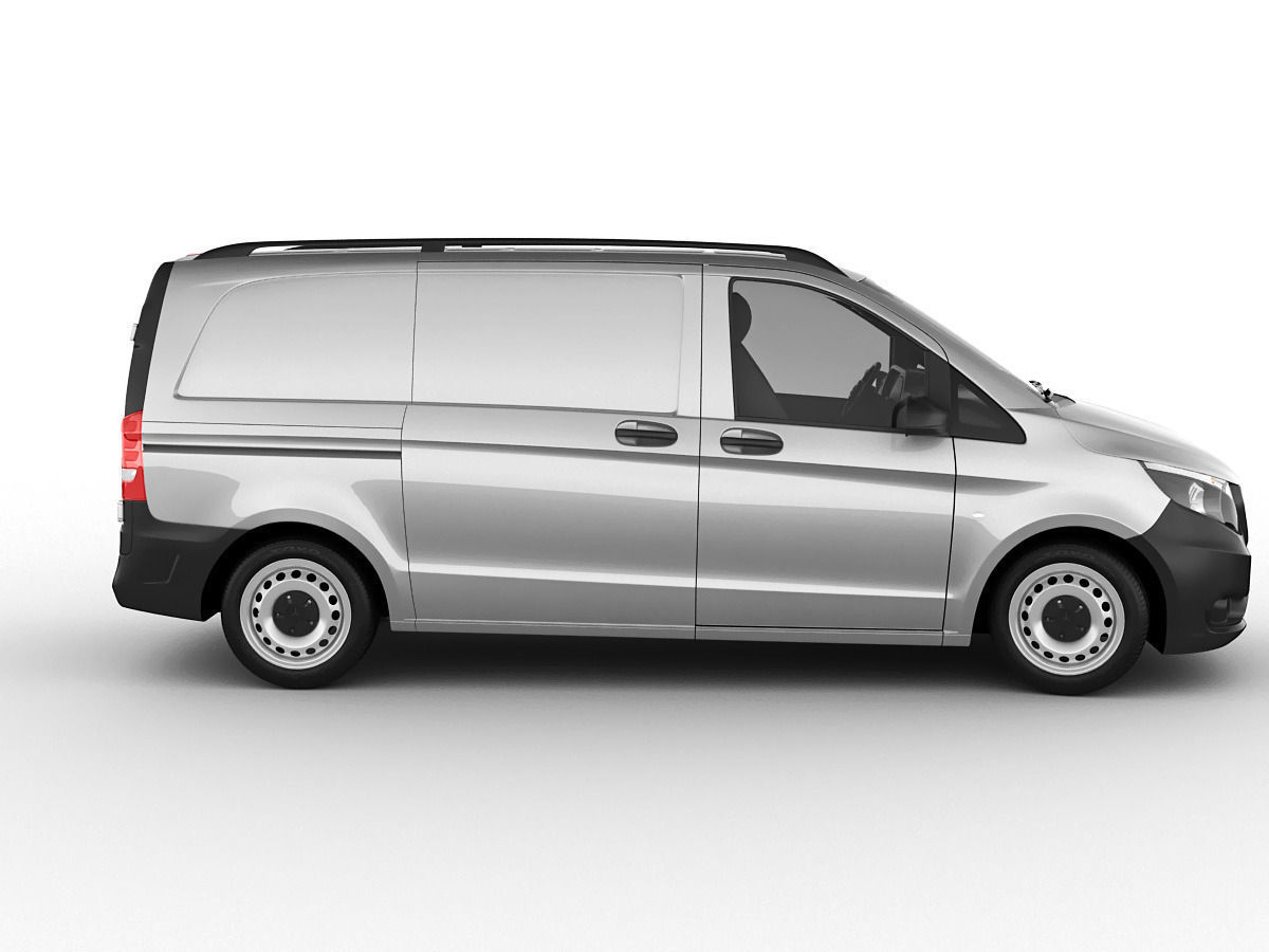 Mercedes Vito Panel Van 2016 3D model_3