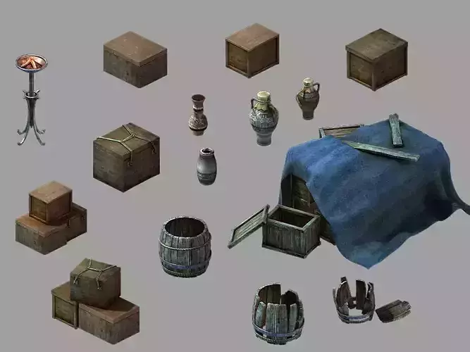 Dynasty Underground Palace - Ground Palace Small Object 01