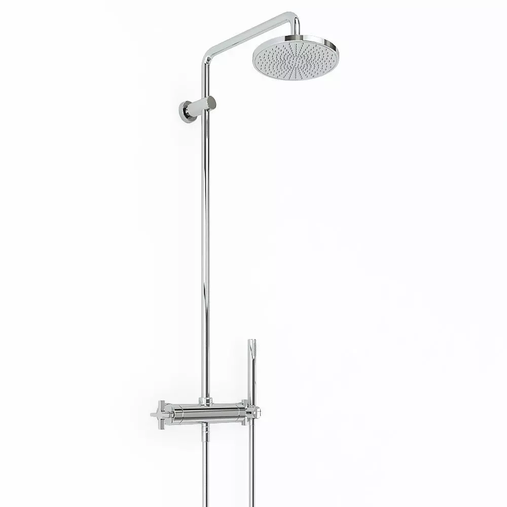 Signorini Contemporary Starflo Shower 90256800 3D model_0