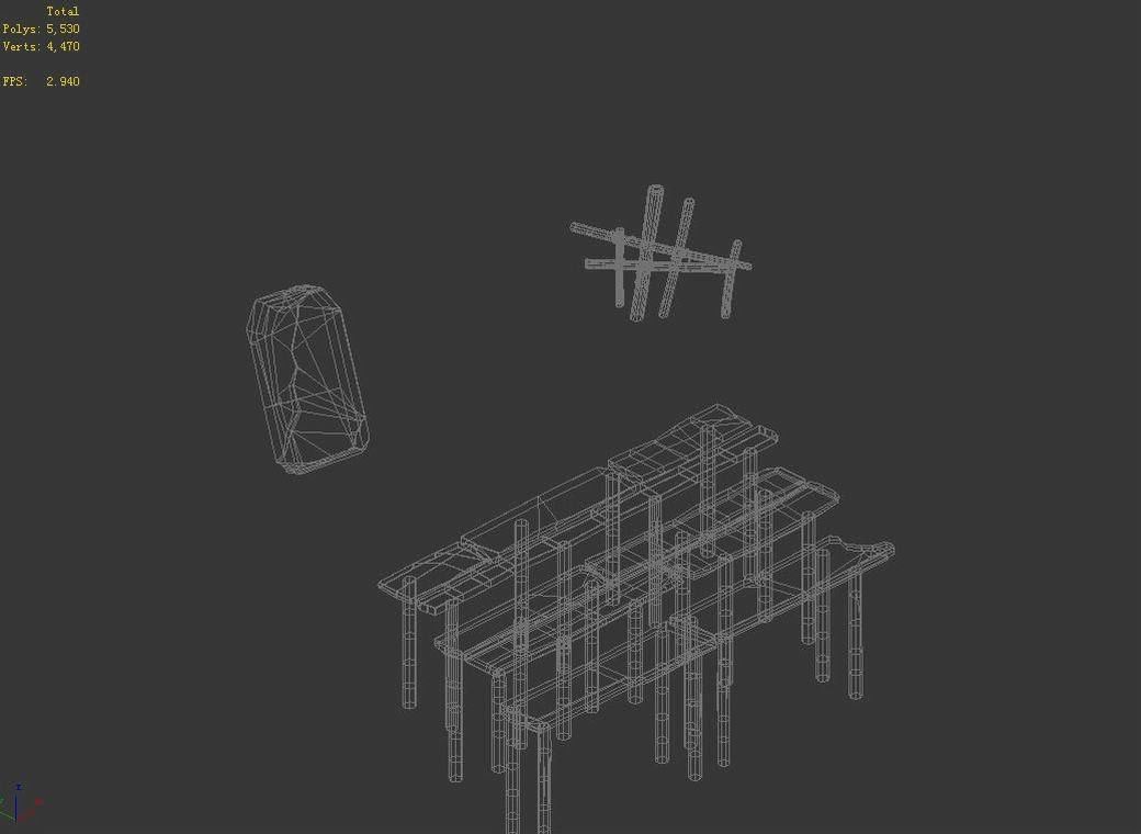 Dynasty Ferry Monument - Stairs 27 3D model_3