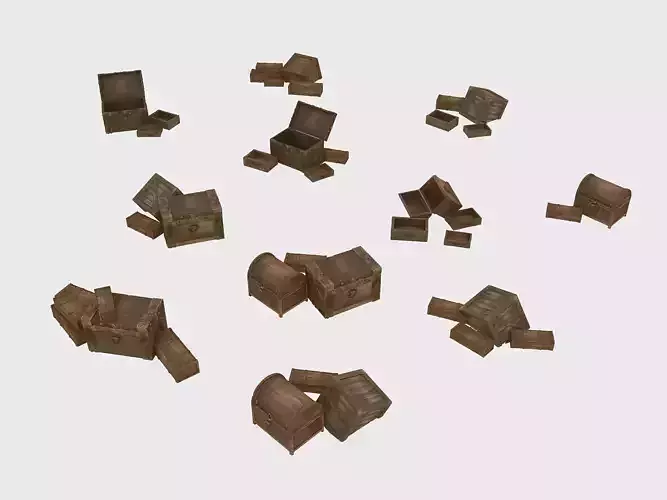 Dynasty Ancient Tombs - Treasures - Boxes 32