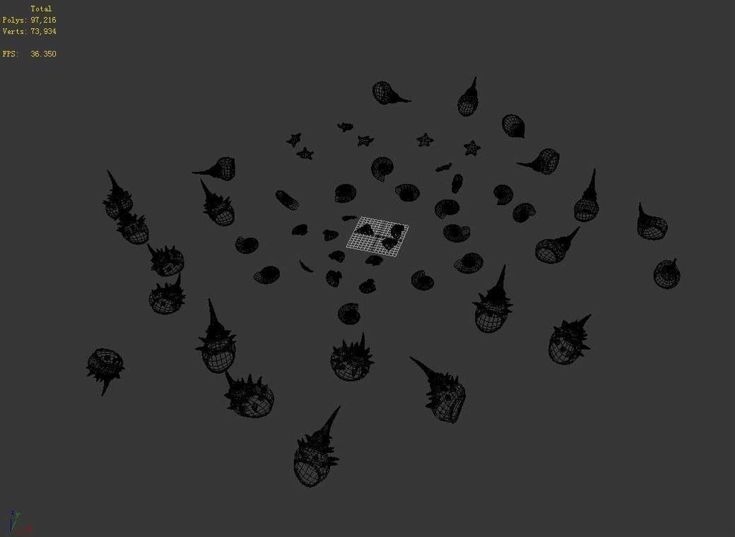 Dynasty Undersea - Shell 0110 3D model_3