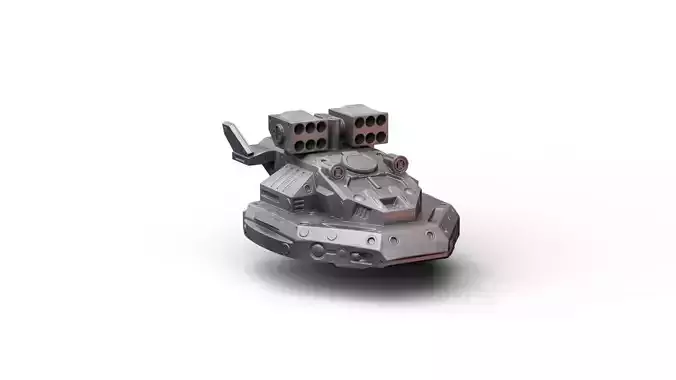 Spaceship- Tormentor Hover Tank 3D print model