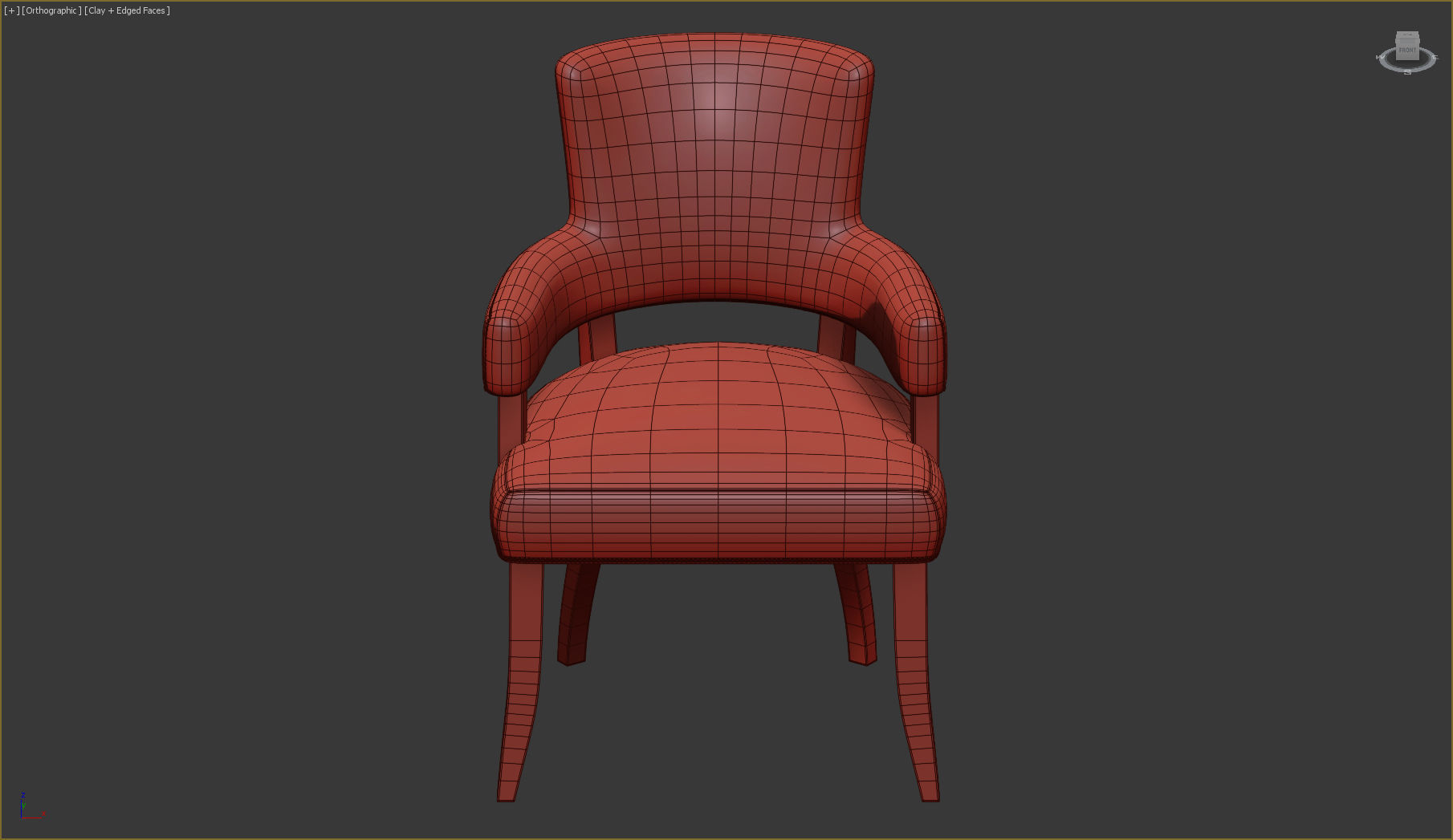 Chair Versmissen Mimi 3D model_13