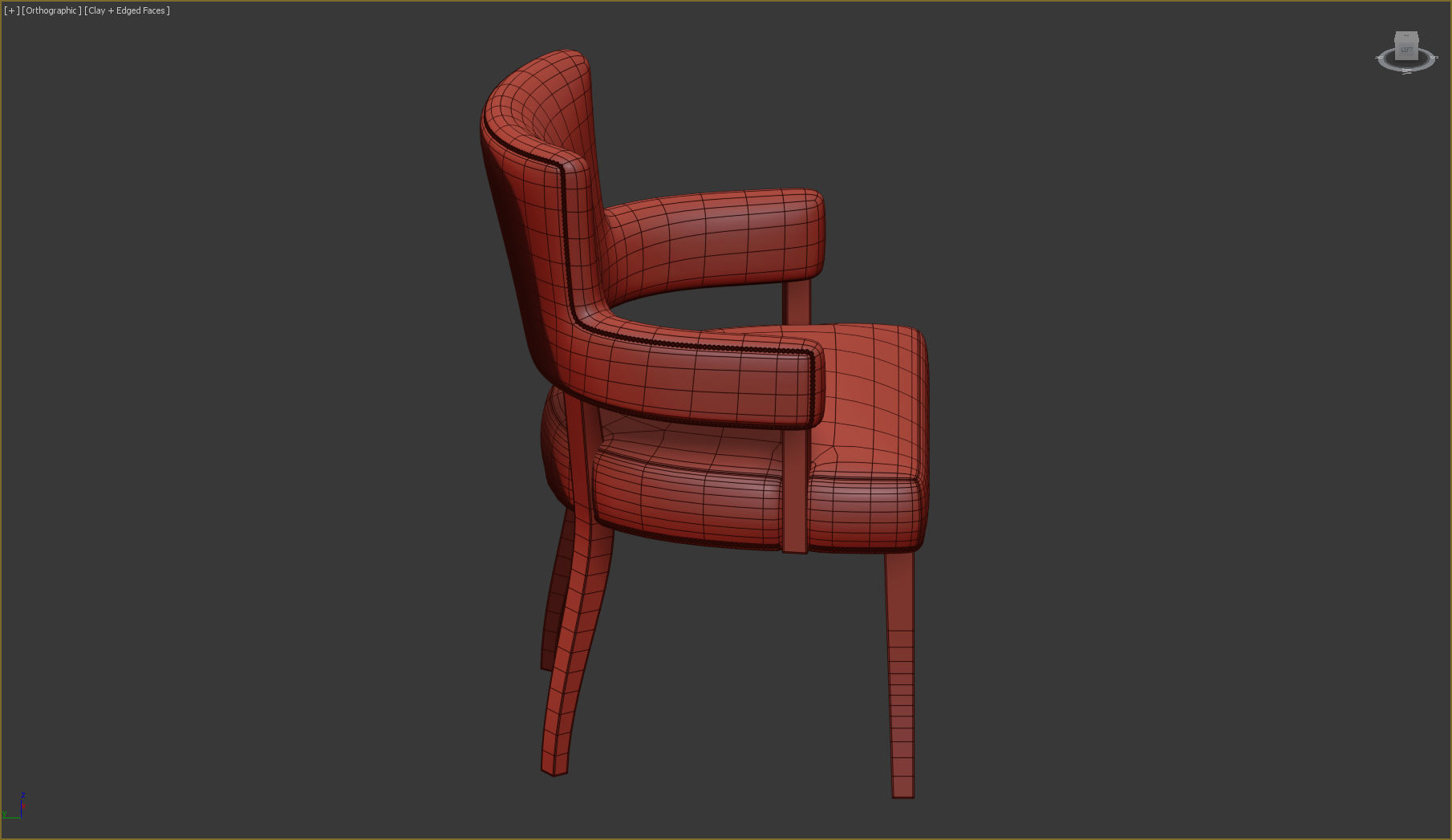 Chair Versmissen Mimi 3D model_9