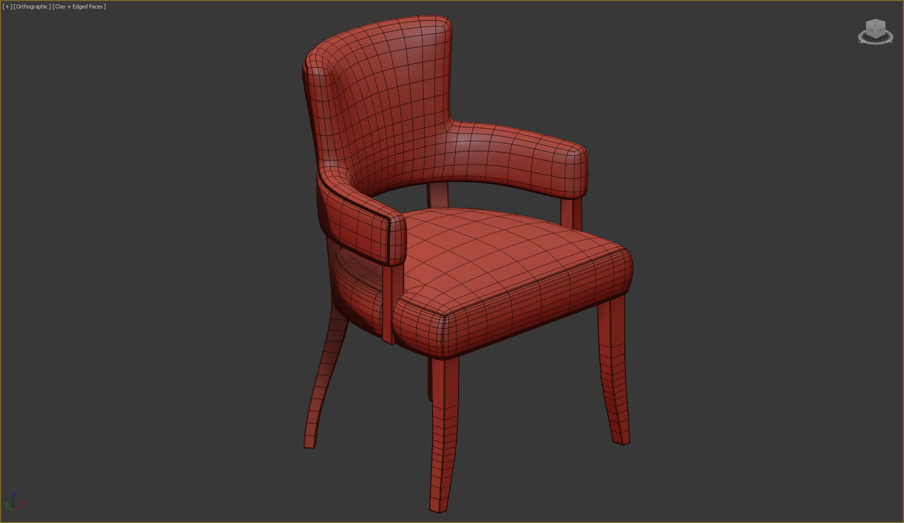 Chair Versmissen Mimi 3D model_11