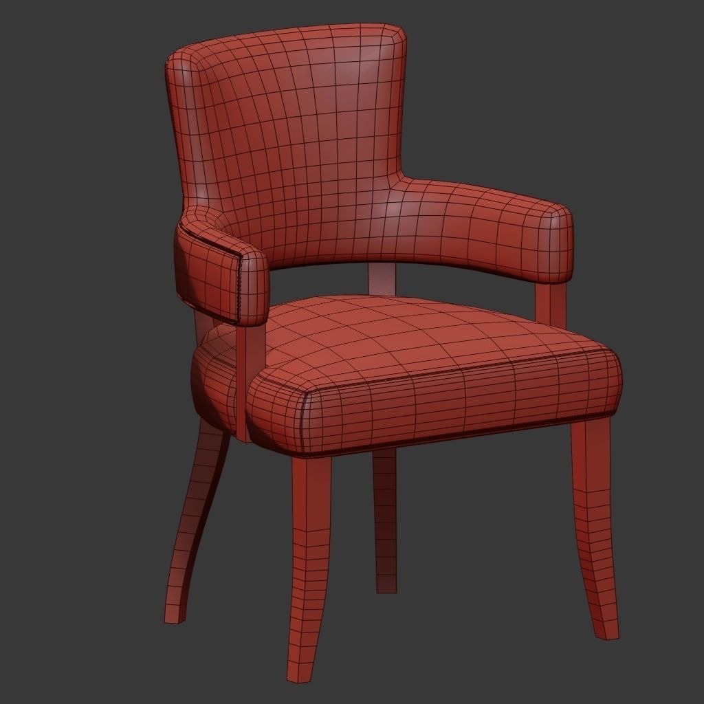 Chair Versmissen Mimi 3D model_2